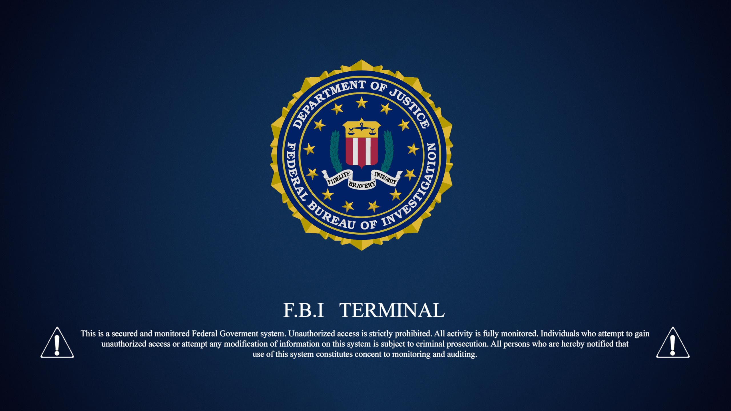 FBI Logo Wallpaper.