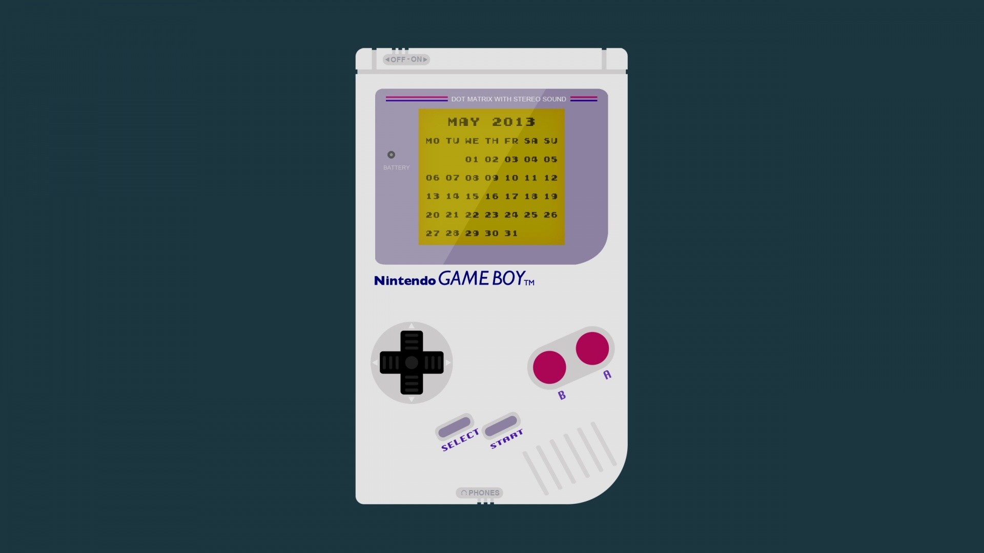 Gameboy SP Wallpaper for iPhone