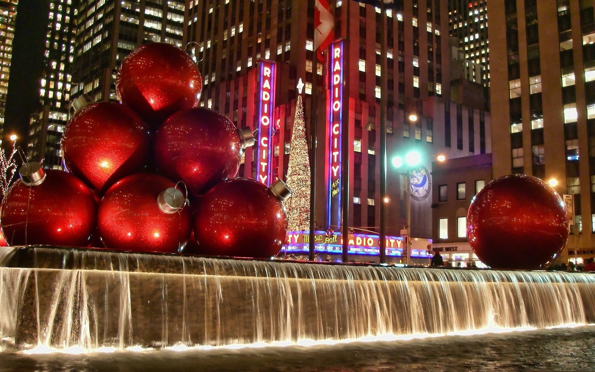 523 Christmas Background New York For FREE - MyWeb