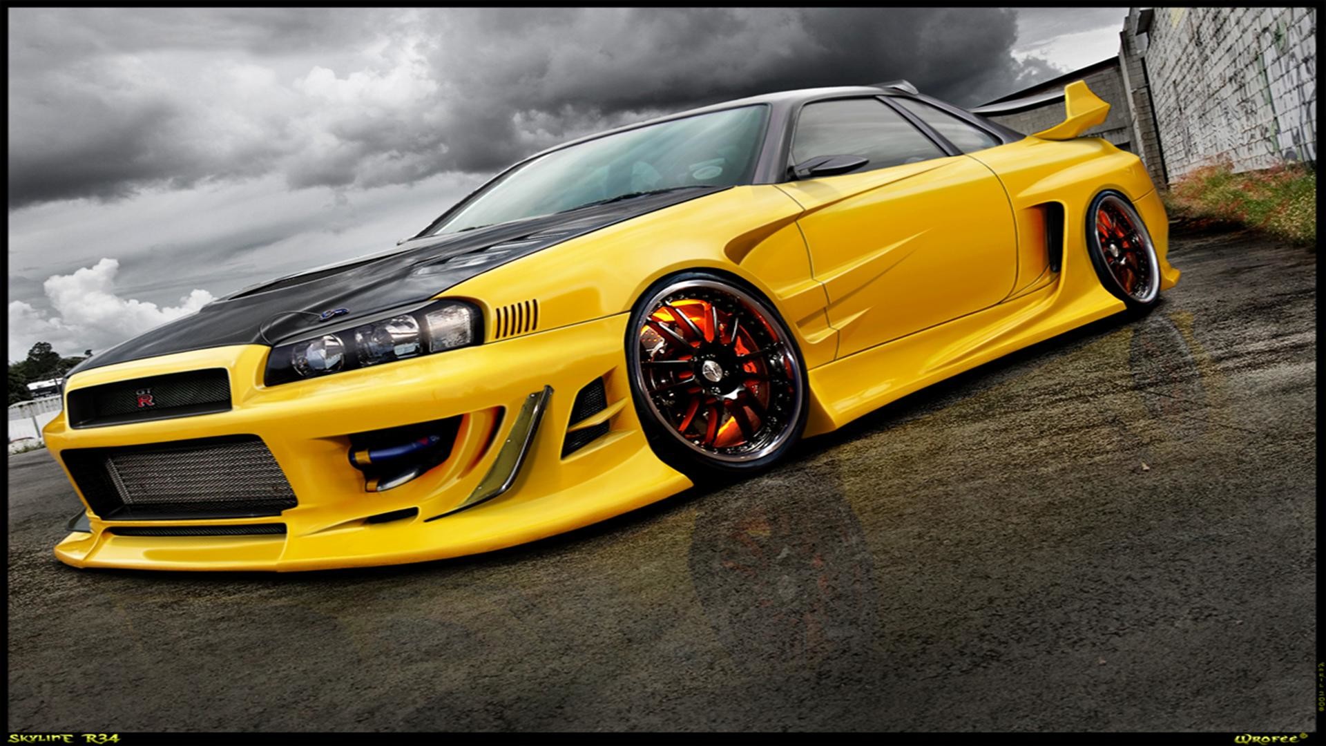 Skyline GTR R34 Wallpaper (63+ pictures) - WallpaperSet