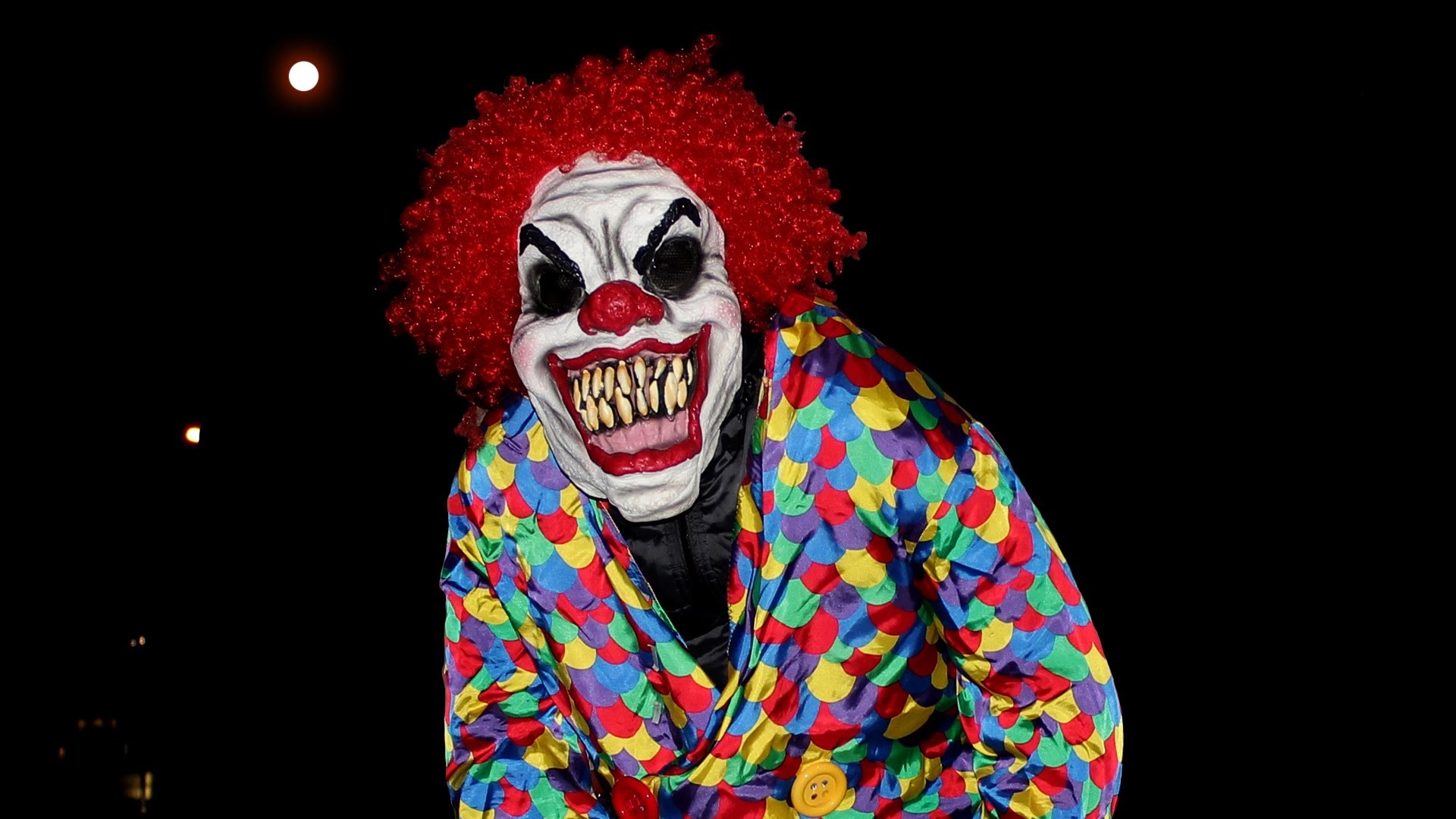 Фото страшного клоуна