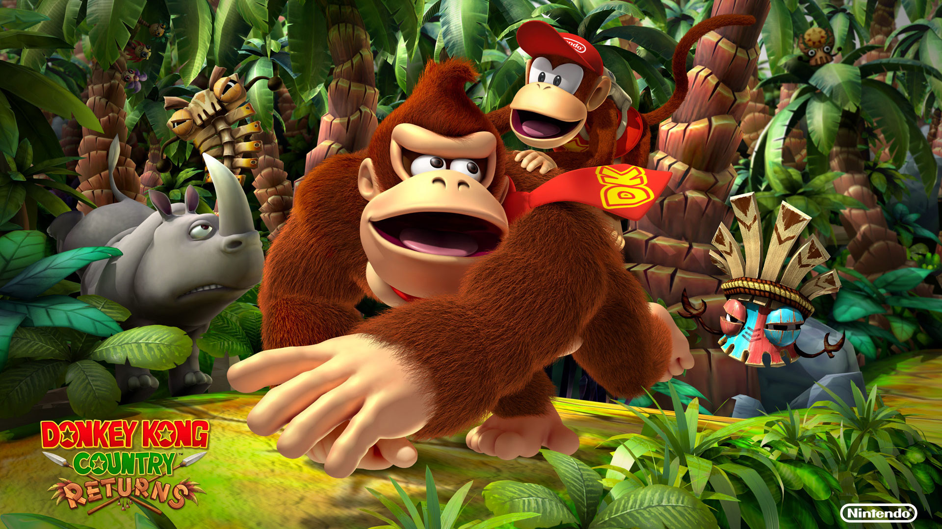 Donkey Kong Country Returns 1080p Wallpaper ... 1920x1080