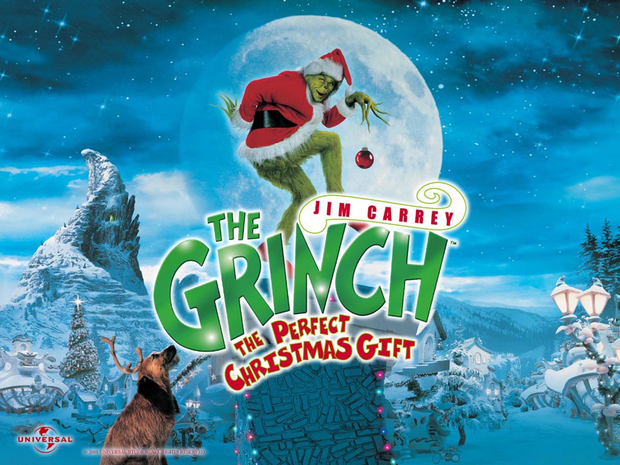 Grinch In Santa Dress Dr Seuss How the Grinch Stole Christmas The  Musical HD The Grinch Wallpapers  HD Wallpapers  ID 51366