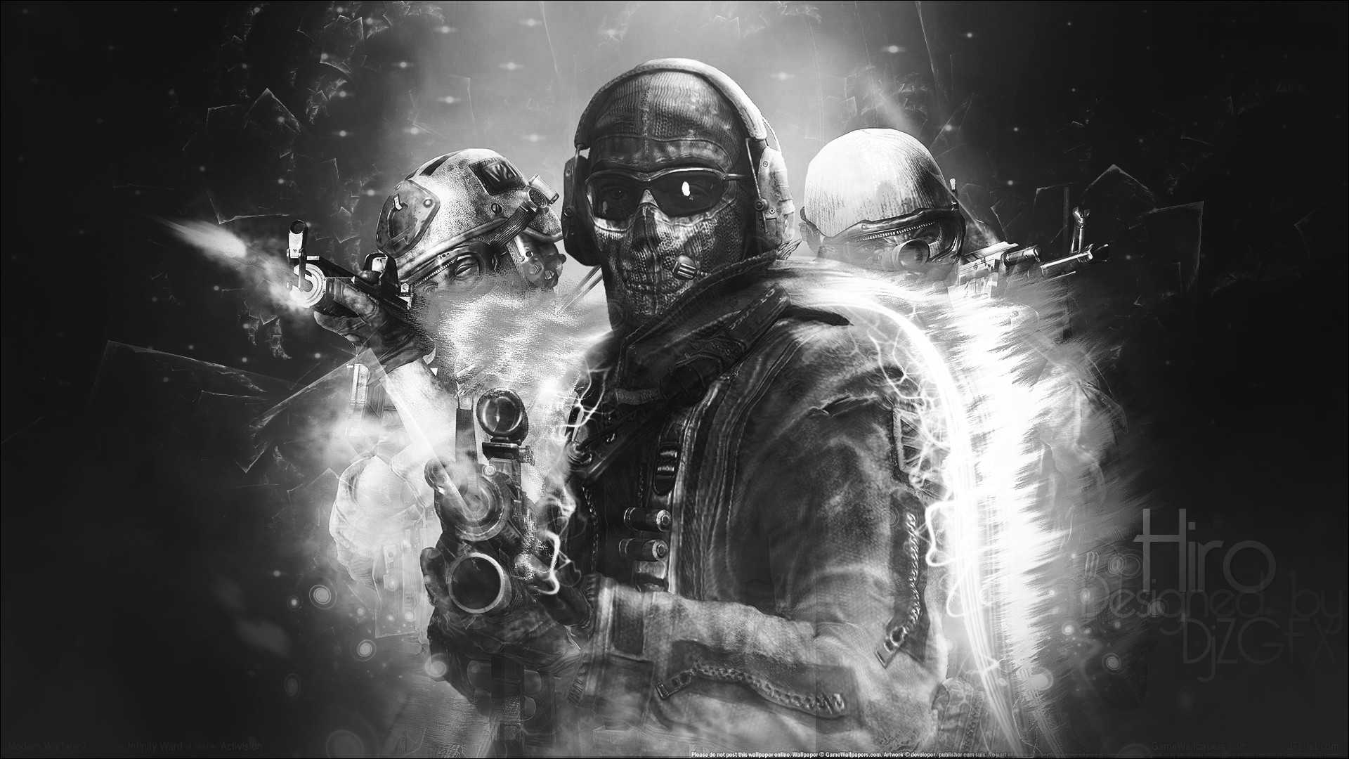 call of duty ghost comic wallpaper 1920x1080