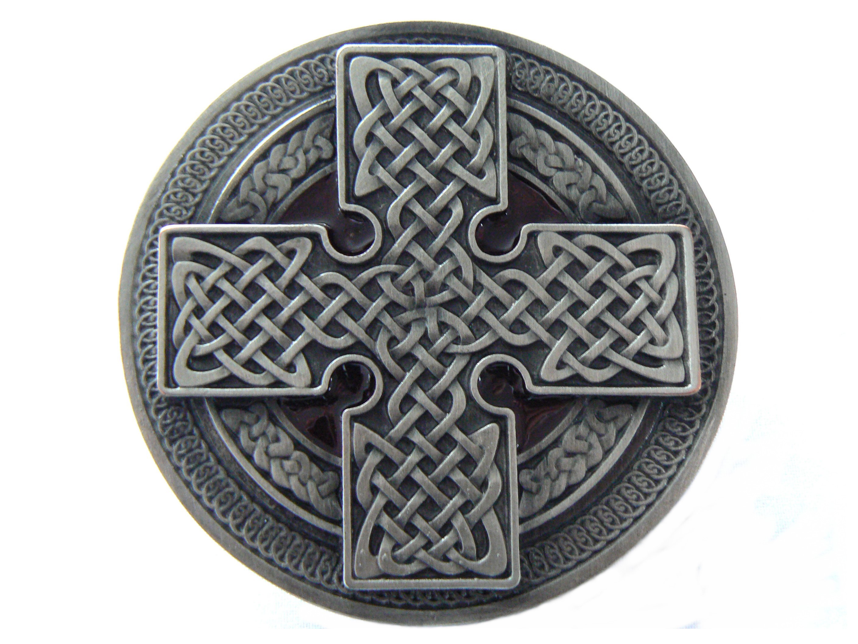 Английский фунт монета Кельтский крест