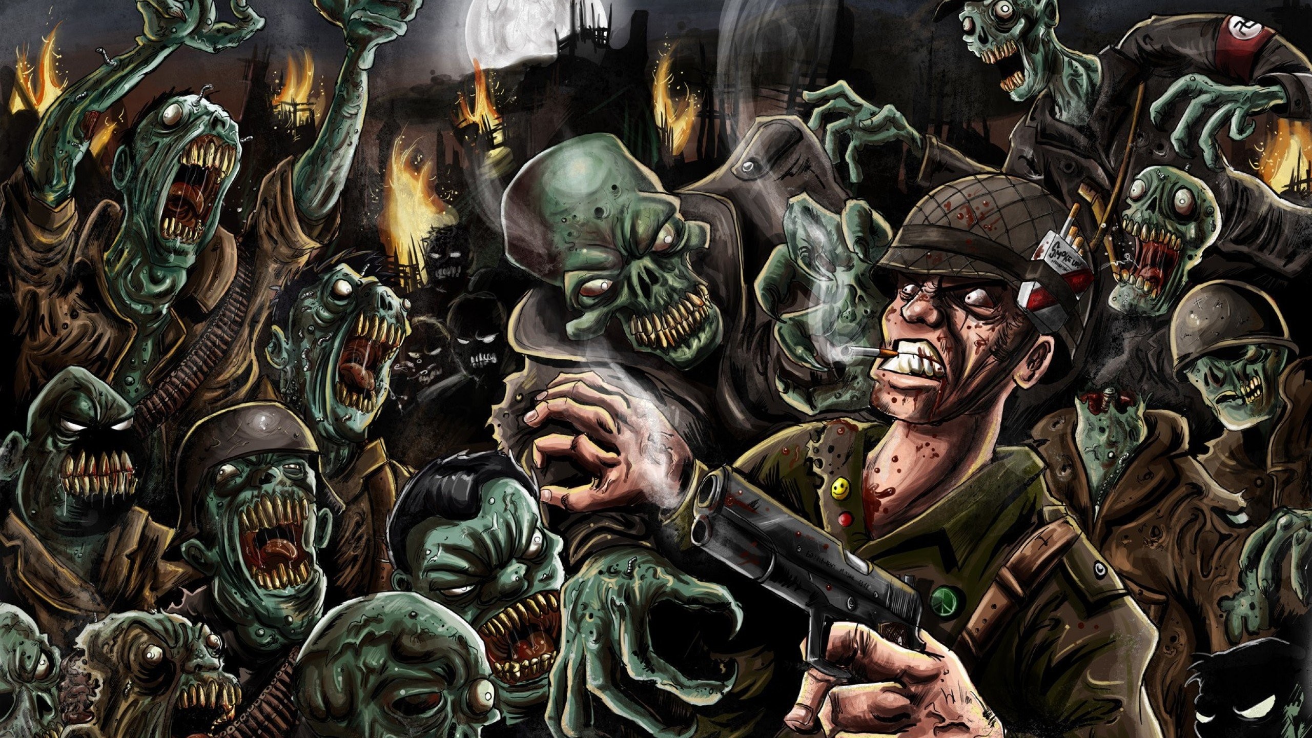 Zombie Wallpapers Hd 79 Pictures