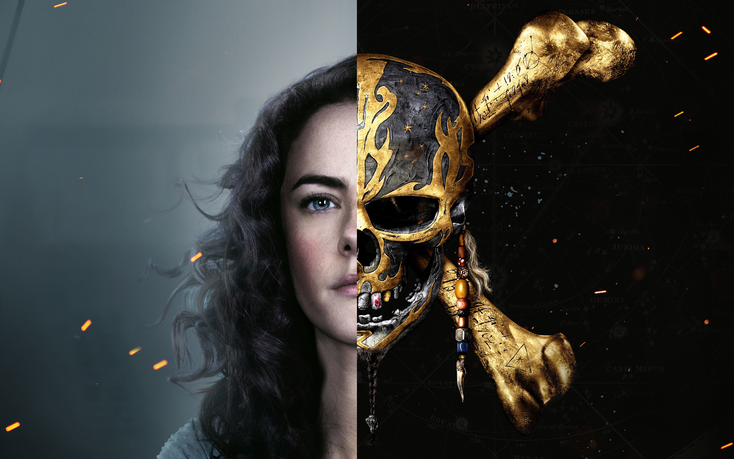 Kaya Scodelario Pirates of the Caribbean Salazars Revenge 2880x1800