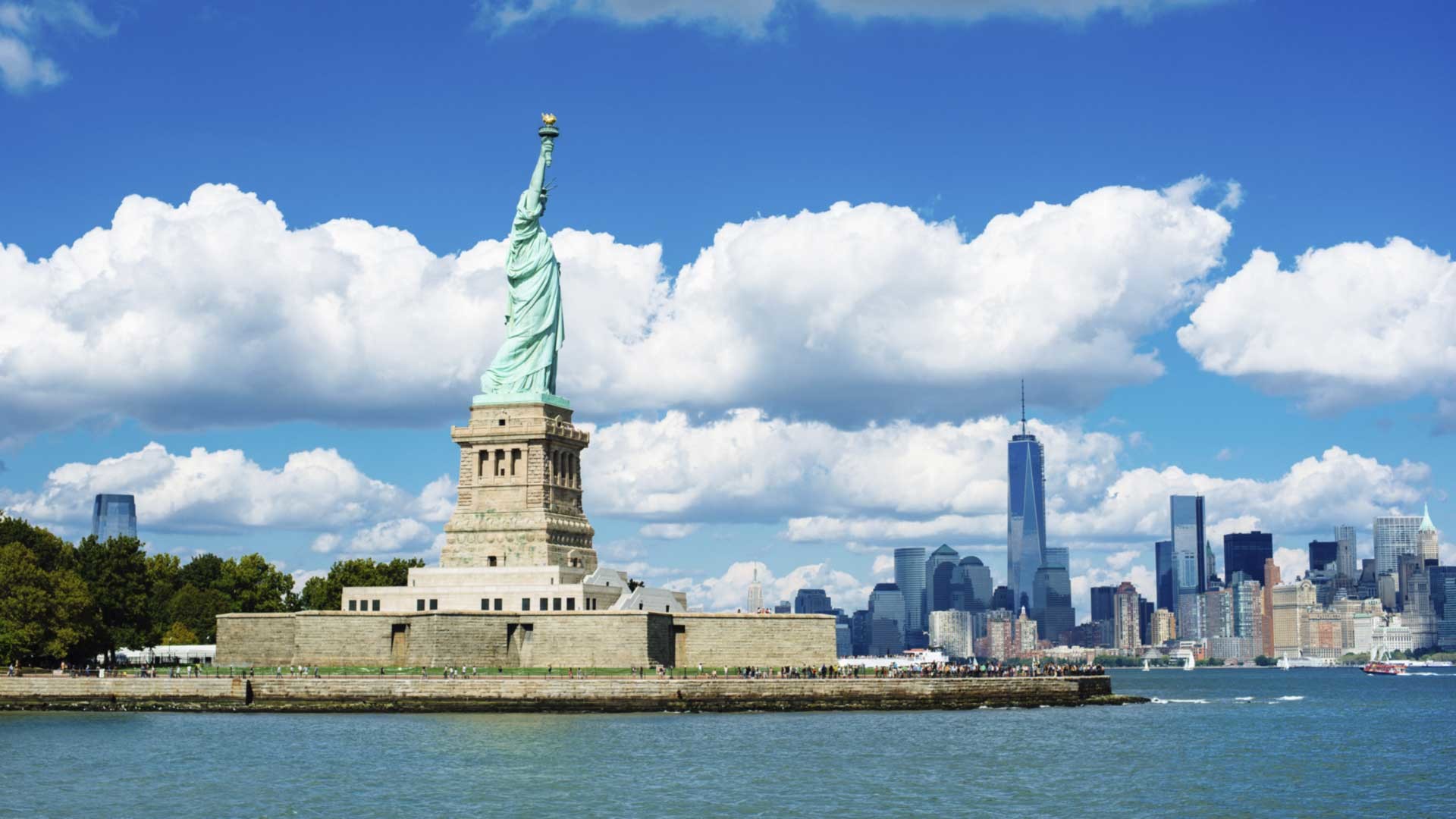 Statue of Liberty Reserve Tickets from New York with Audio 1920x1080