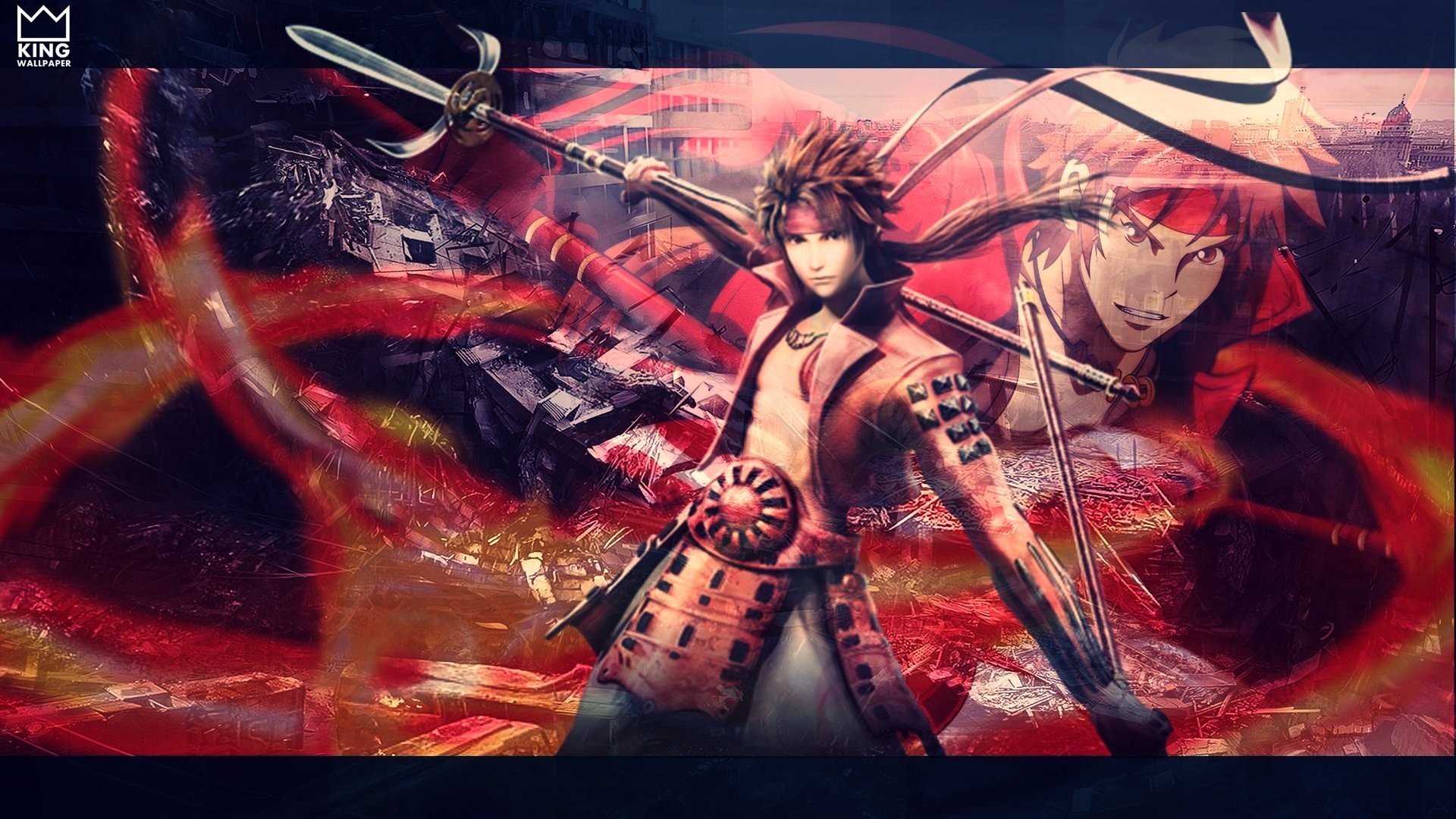 Sengoku Basara online game animation action fighting wallpaper | 1920x1080  | 422120 | WallpaperUP 1920x1080