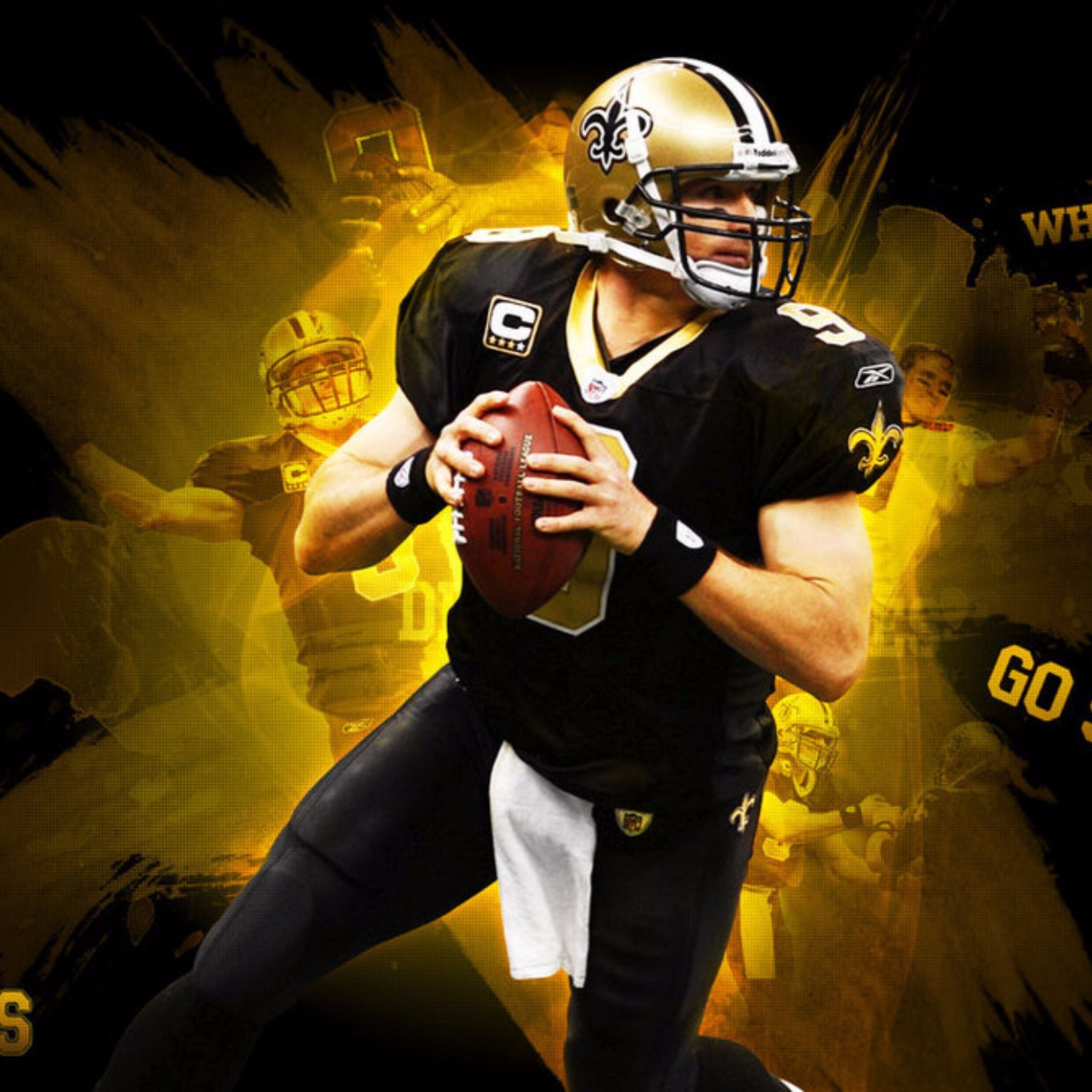 Related to Most Popular 2016 Saints Drew Brees 4K Wallpapers 2048x2048.