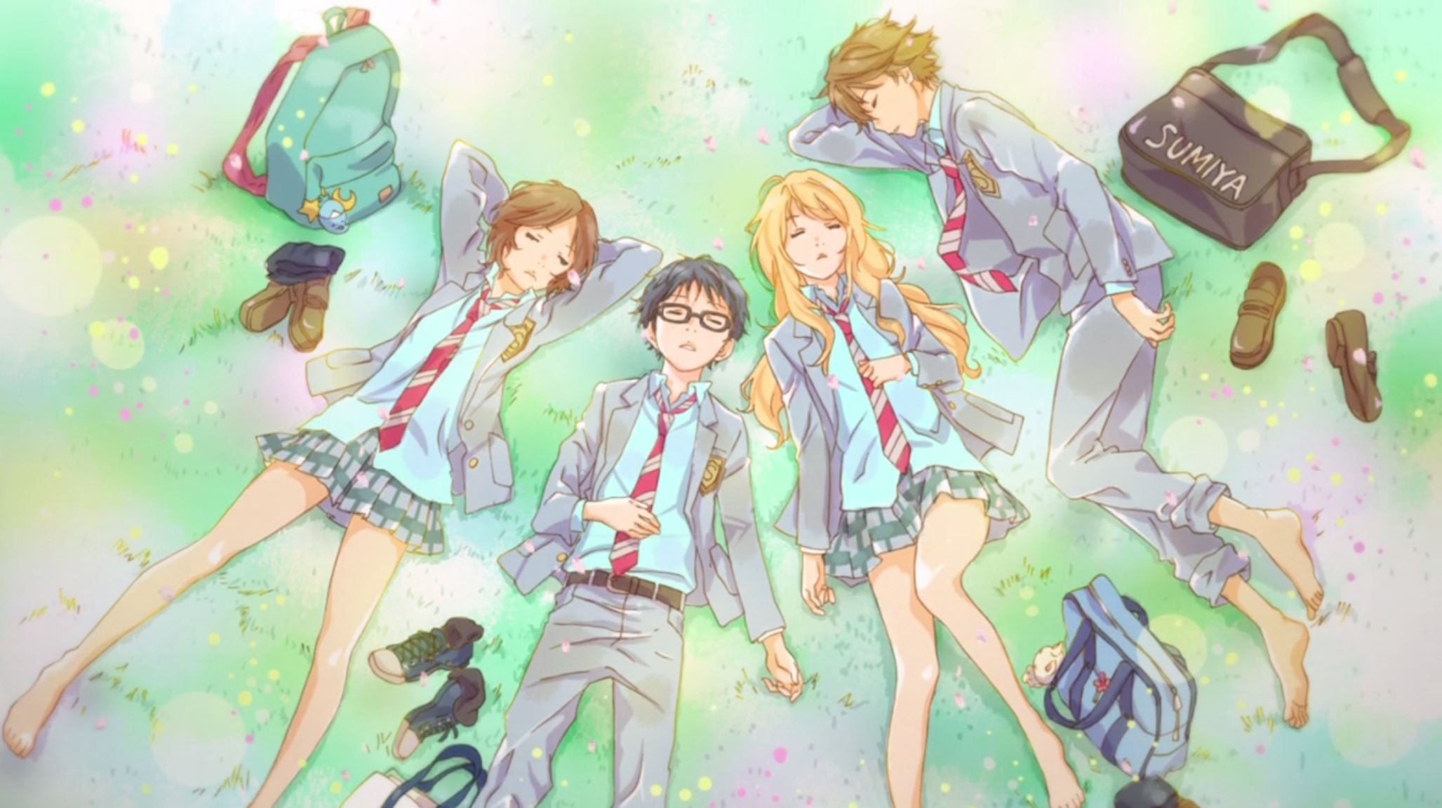 SHIGATSU wa KIMI no USO Arima Kosei Your Lie April adventure manga series  1yourlie wallpaper, 1920x1080, 651500