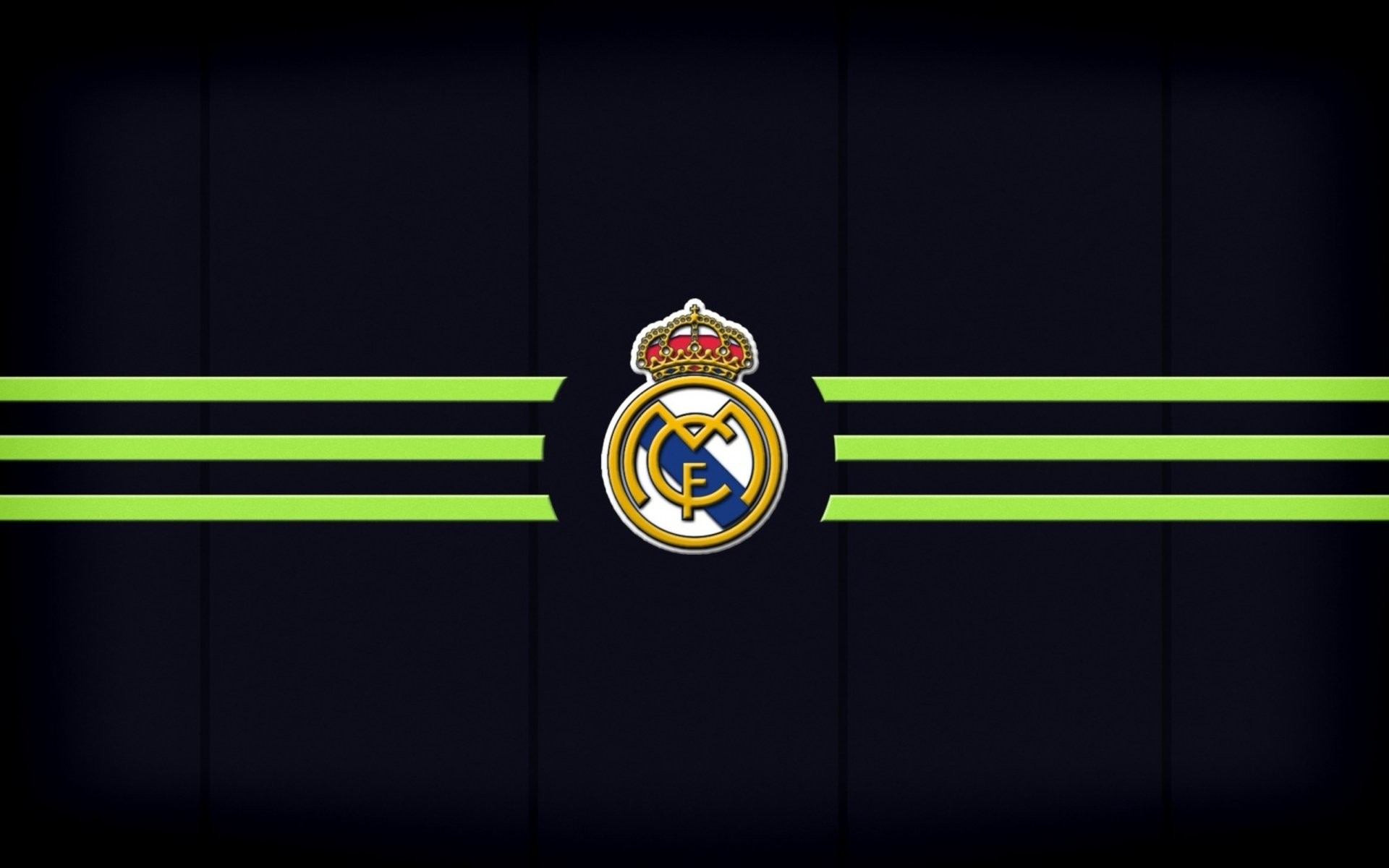 Real Madrid football club logo flag 2K wallpaper download