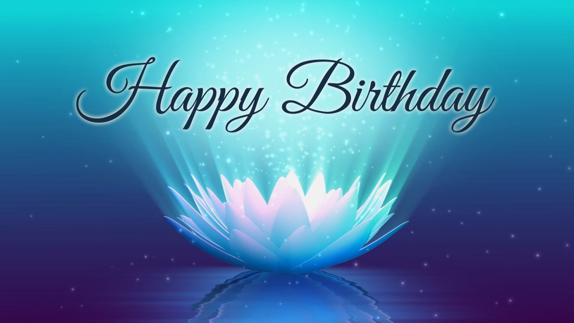 Happy Birthday - Lotus Video Animation - Motion Graphics Background - YouTu...