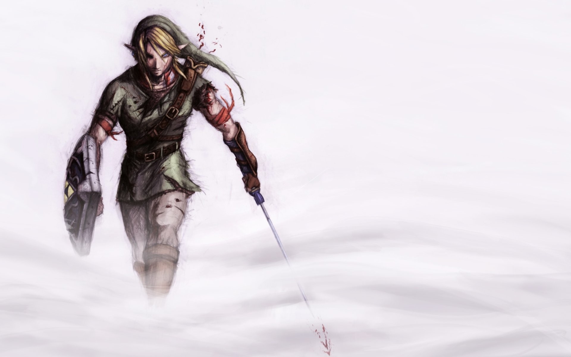 Fighting Link - Legenf of Zelda wallpaper - Game wallpapers - #53984