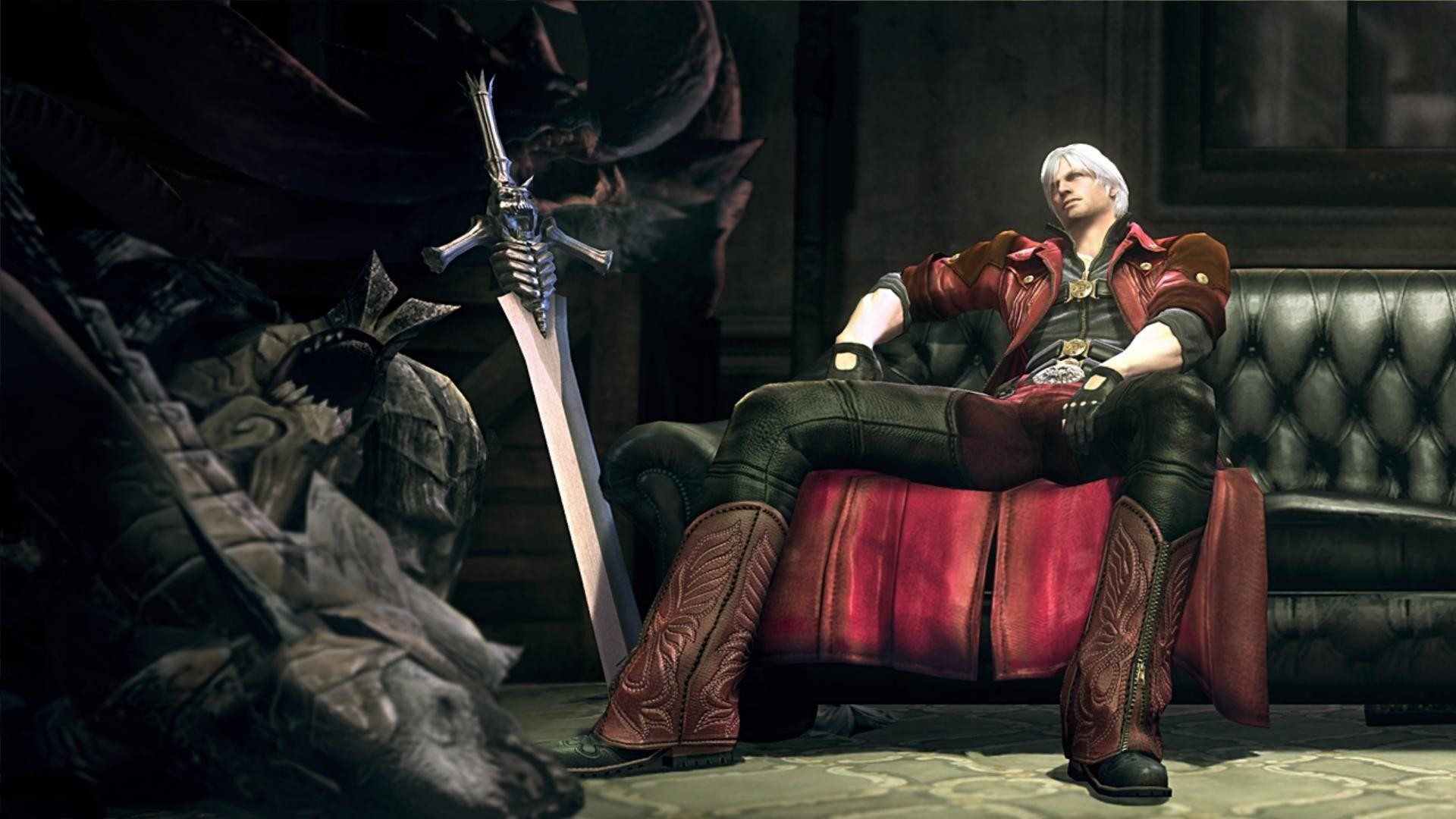 Wallpapers For > Devil May Cry 5 Dante Wallpaper 1920x1080