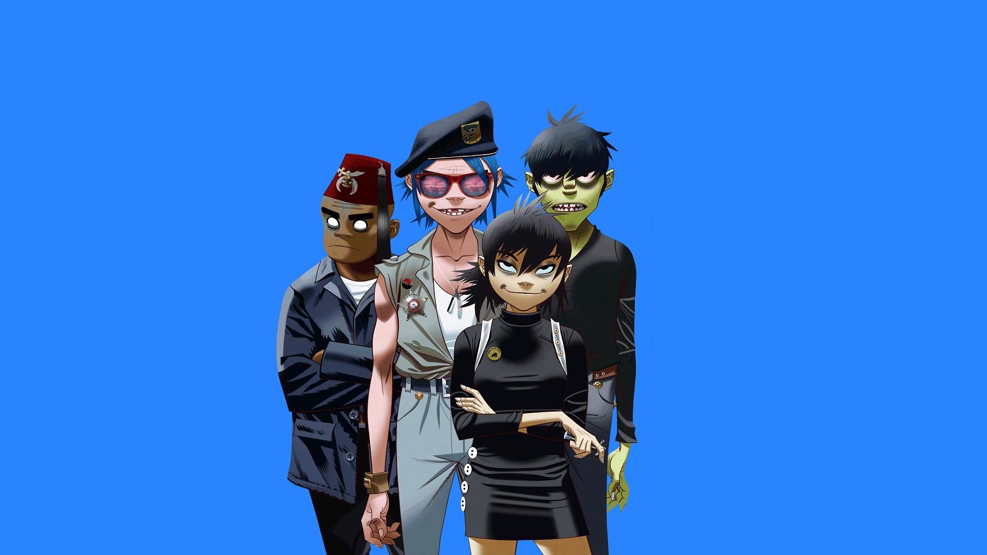 Gorillaz wallpapers for desktop download free Gorillaz pictures and  backgrounds for PC  moborg