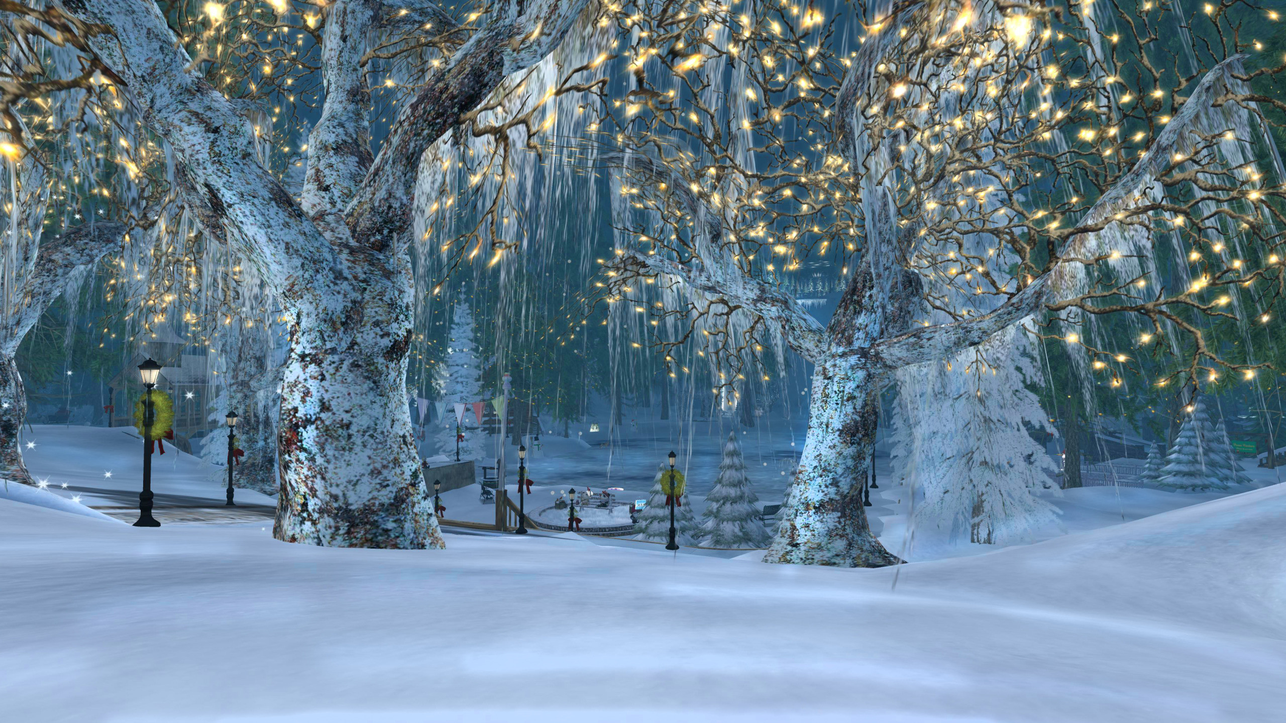Beautiful Winter Day HD wallpaper