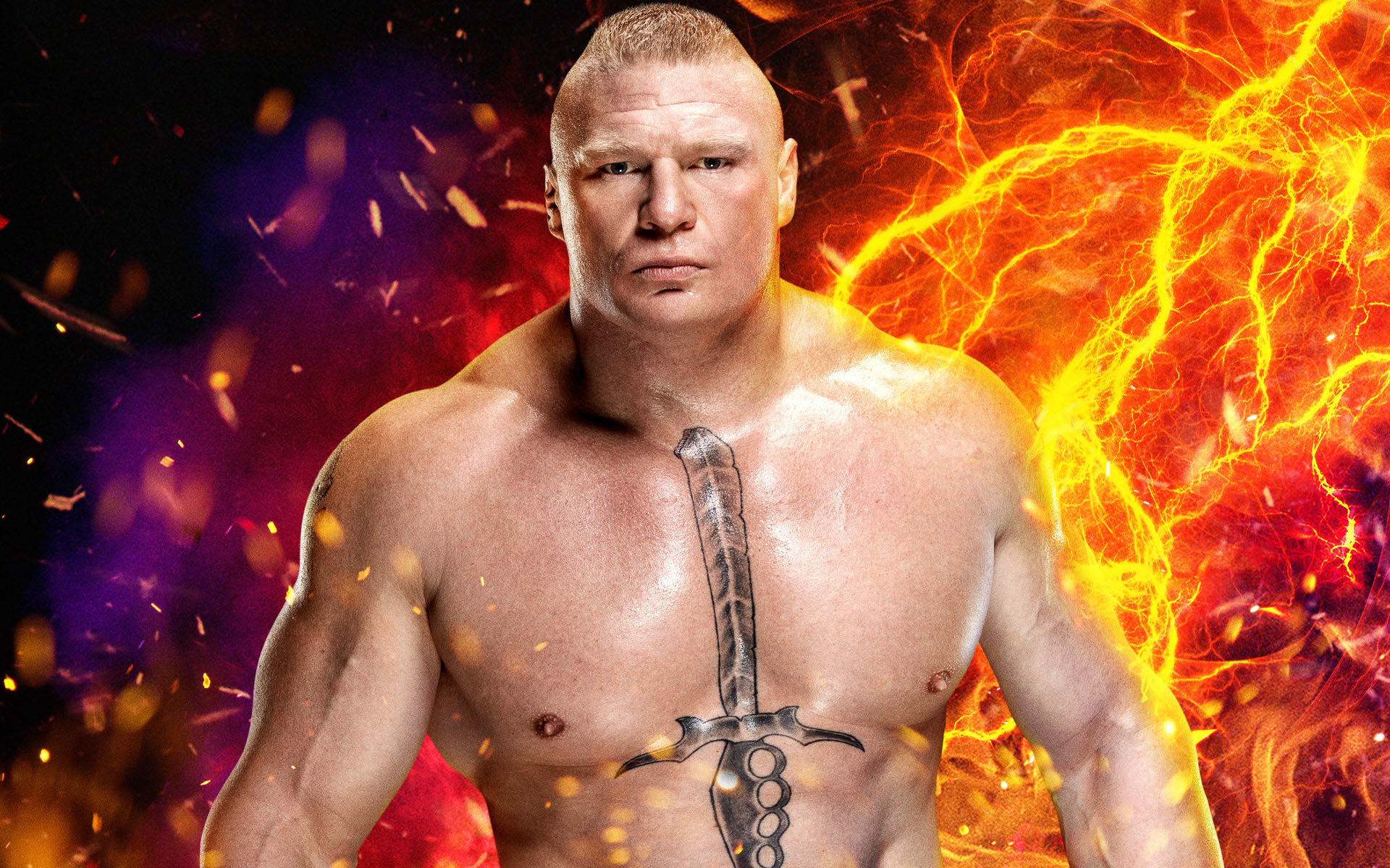 WWE 2K17 Brock Lesnar 1920x1200