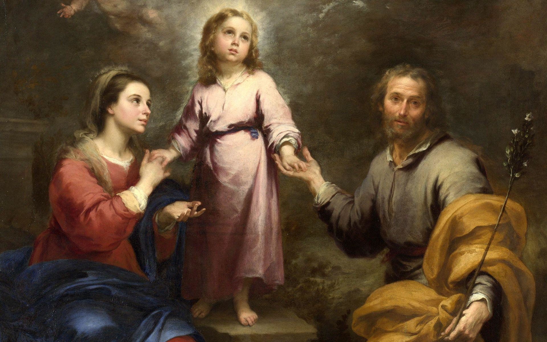 Holy Family Wallpaper  Download to your mobile from PHONEKY
