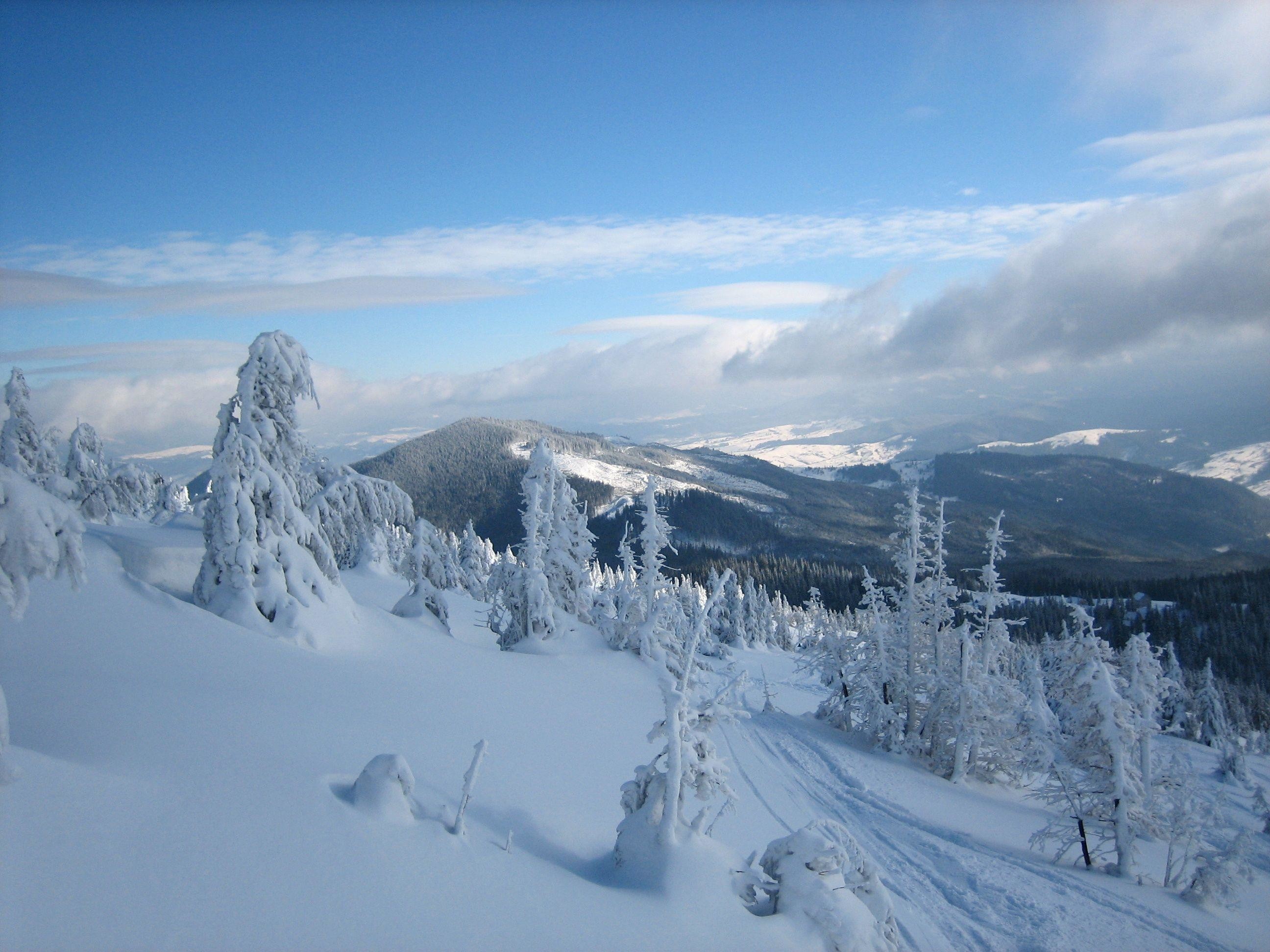snow, carpathian mountains, the mountain stig 2592x1944