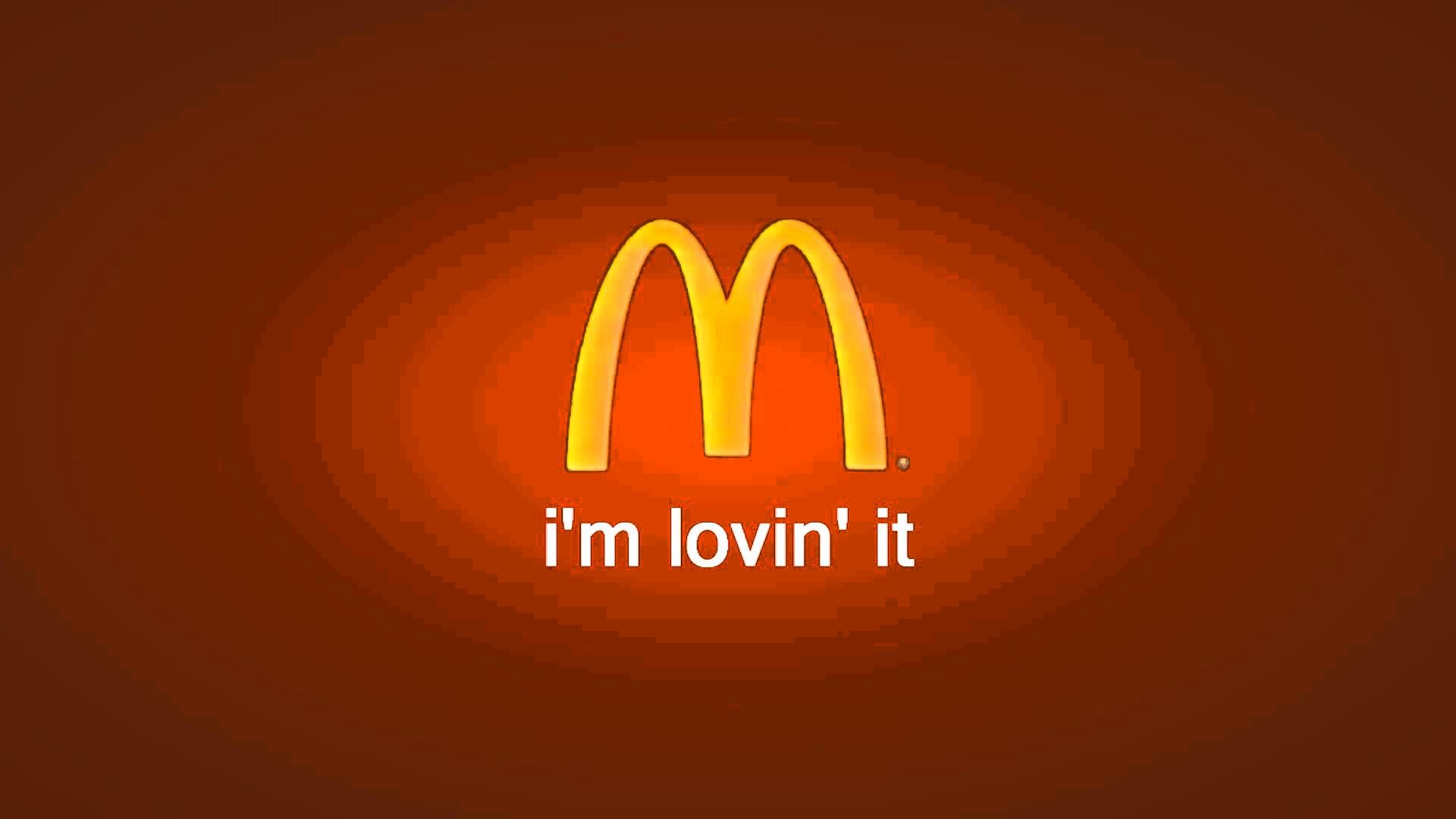 Download Mcdonalds Logo With The Words Im Loving It Wallpaper  Wallpapers com
