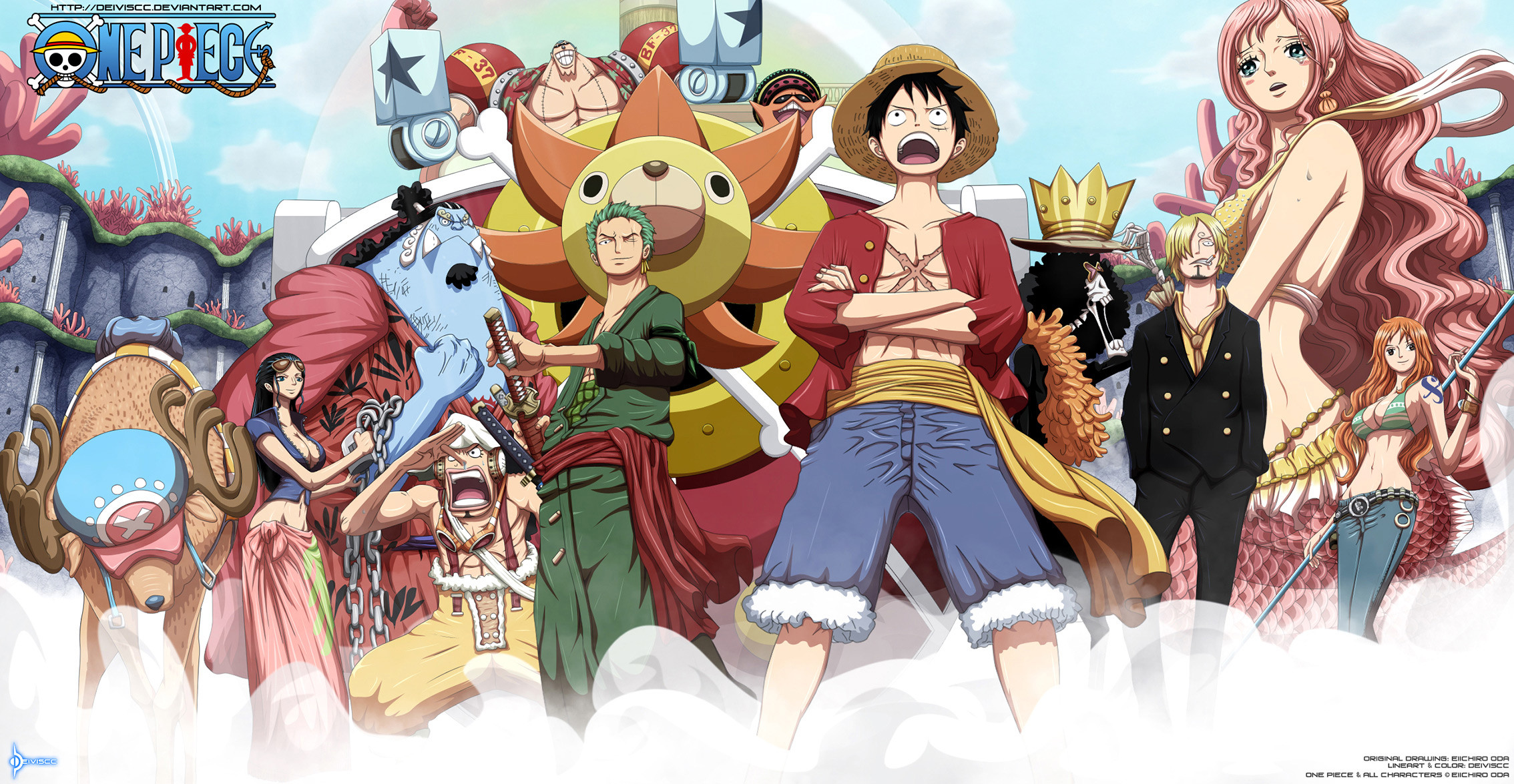 One Piece Desktop Wallpapers on WallpaperDog