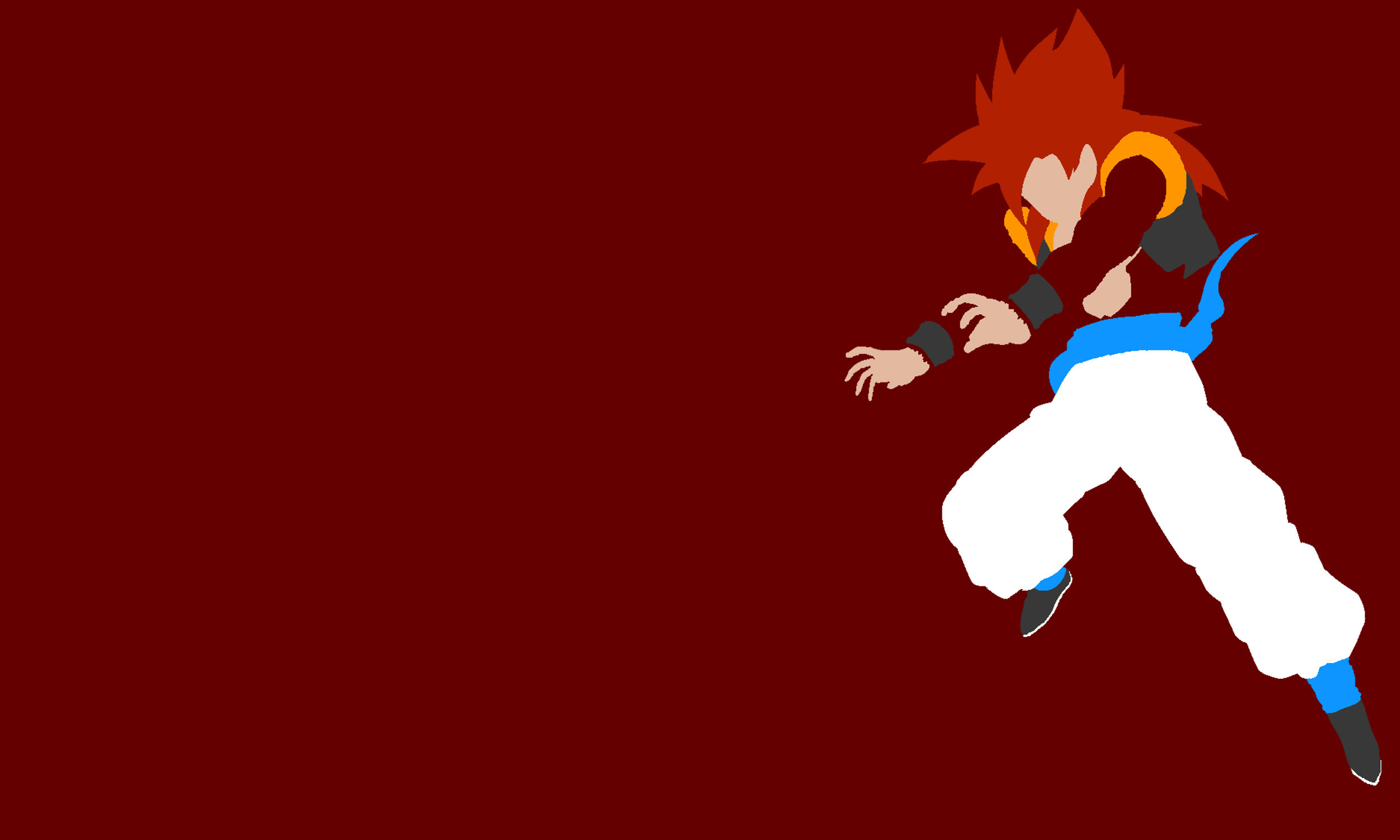 Gogeta Ss4, gogeta ssj4 HD phone wallpaper