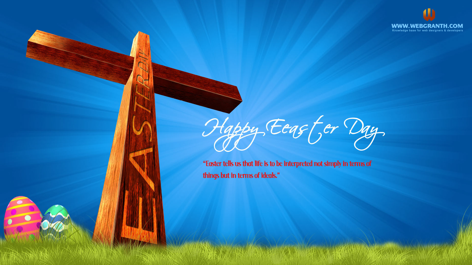 Cross Devotional Religious Easter Wallpaper Free Download-1 1920x1080