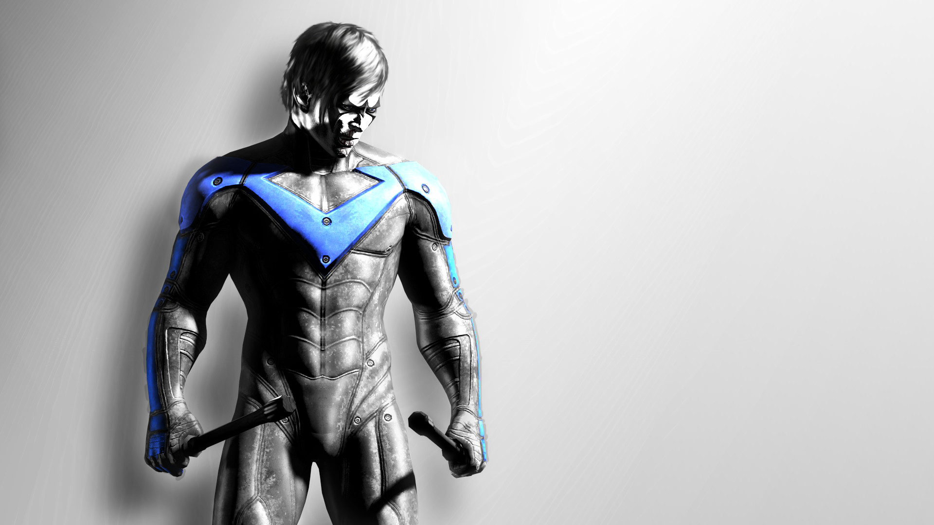 Download Nightwing And Robin Collage Art Wallpaper  Wallpaperscom