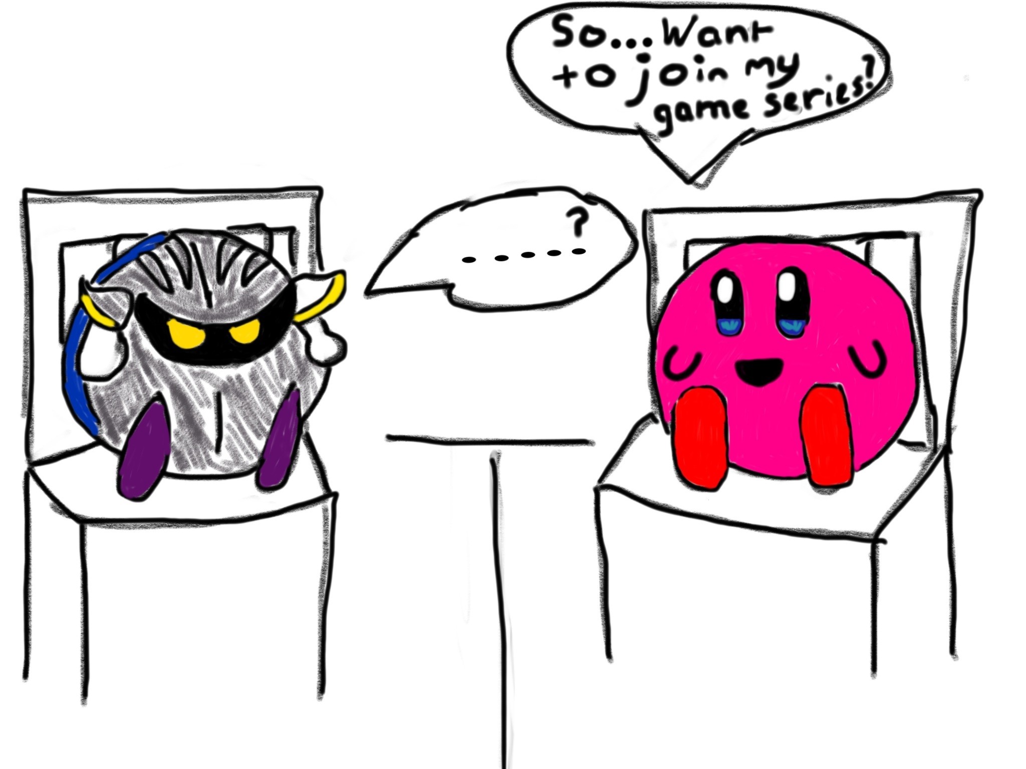 Kirby images How Meta Knight came to be HD wallpaper and background photos 2048x1536