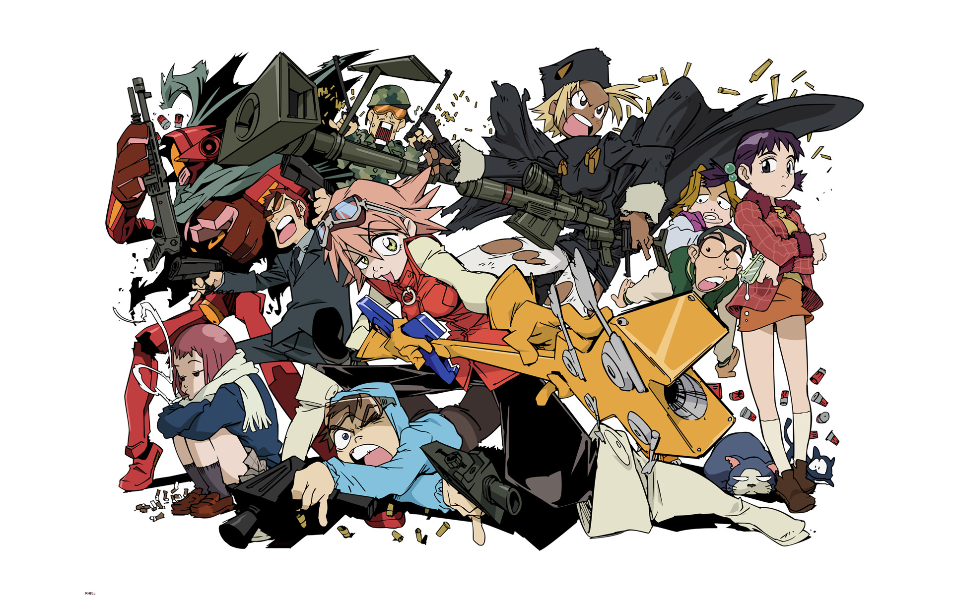 Flcl Wallpapers  Fooly Cooly Images
