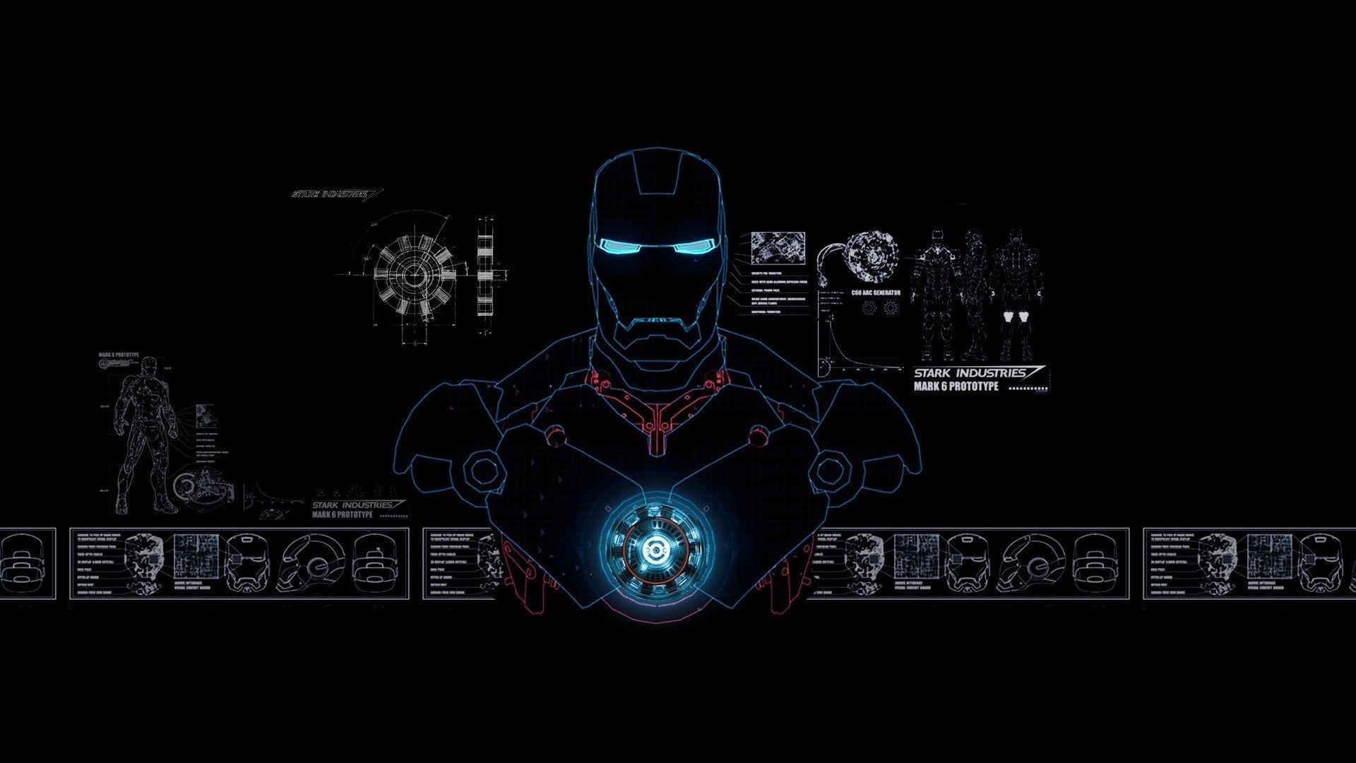 Stark Industries Logo Iphone Wallpaper