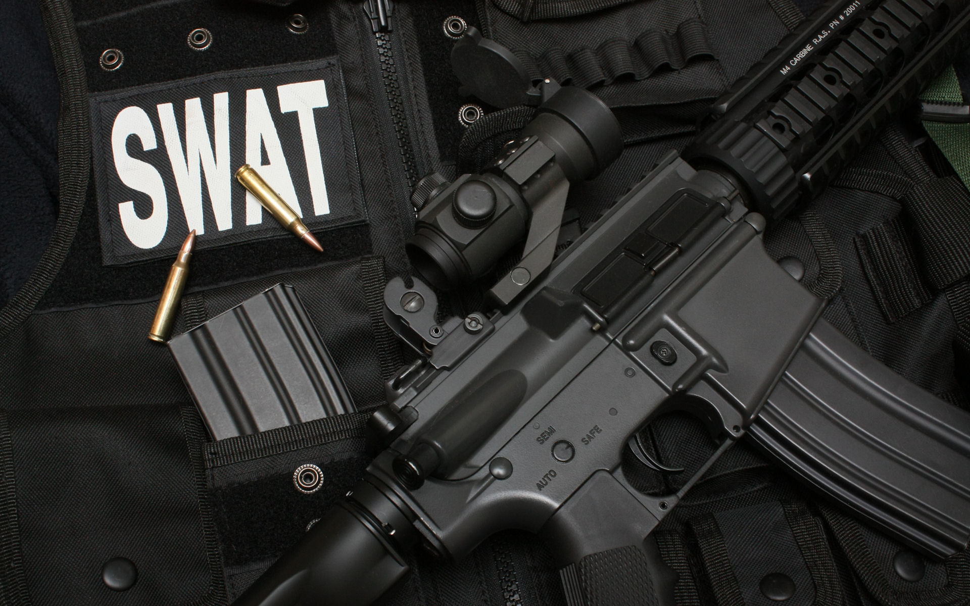 swat guns wallpaper 3d