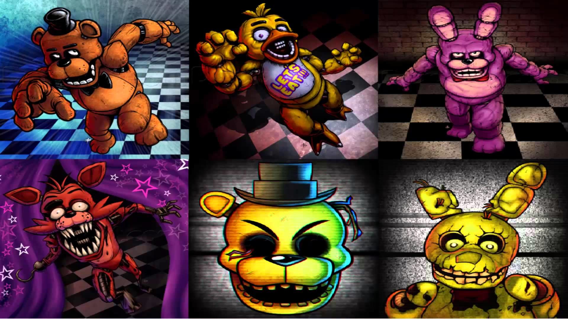 Anime FNAF 3 Wallpapers - Wallpaper Cave