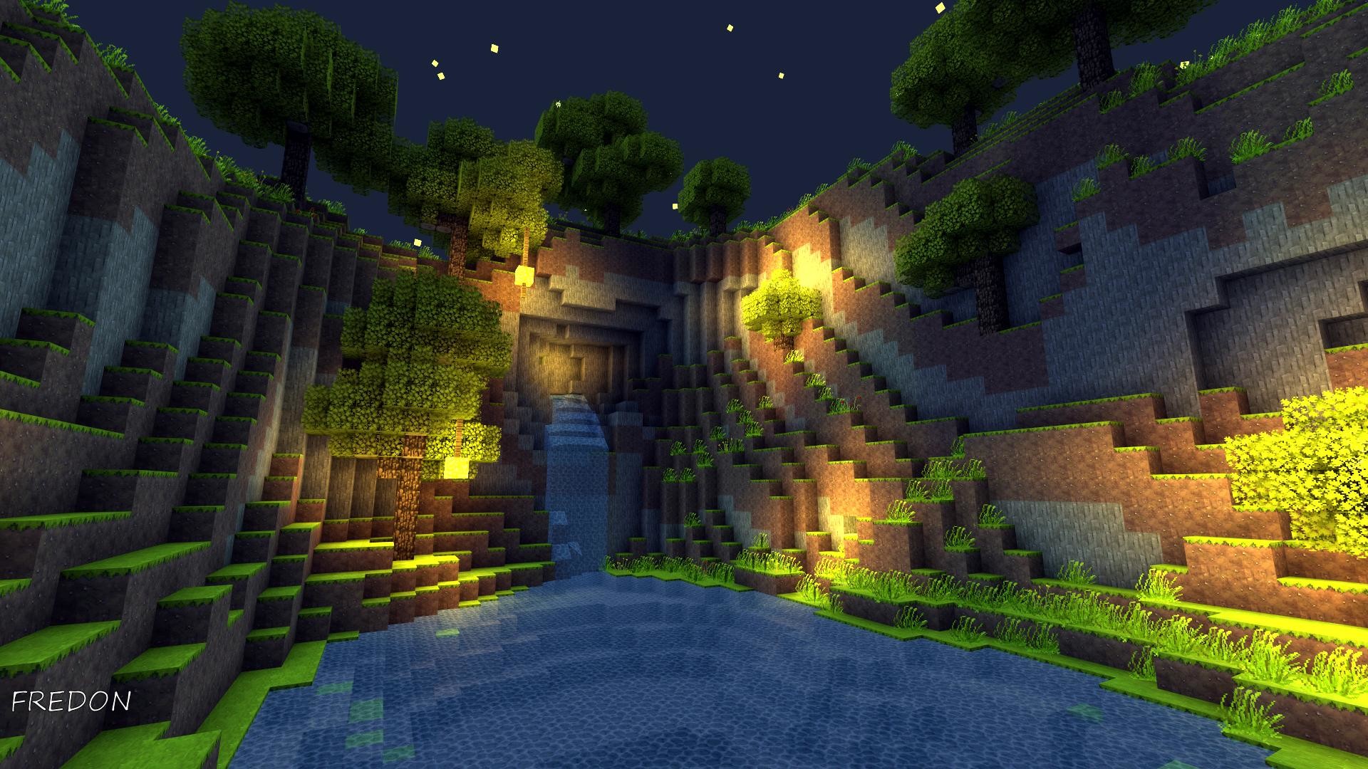 Minecraft Computer Background