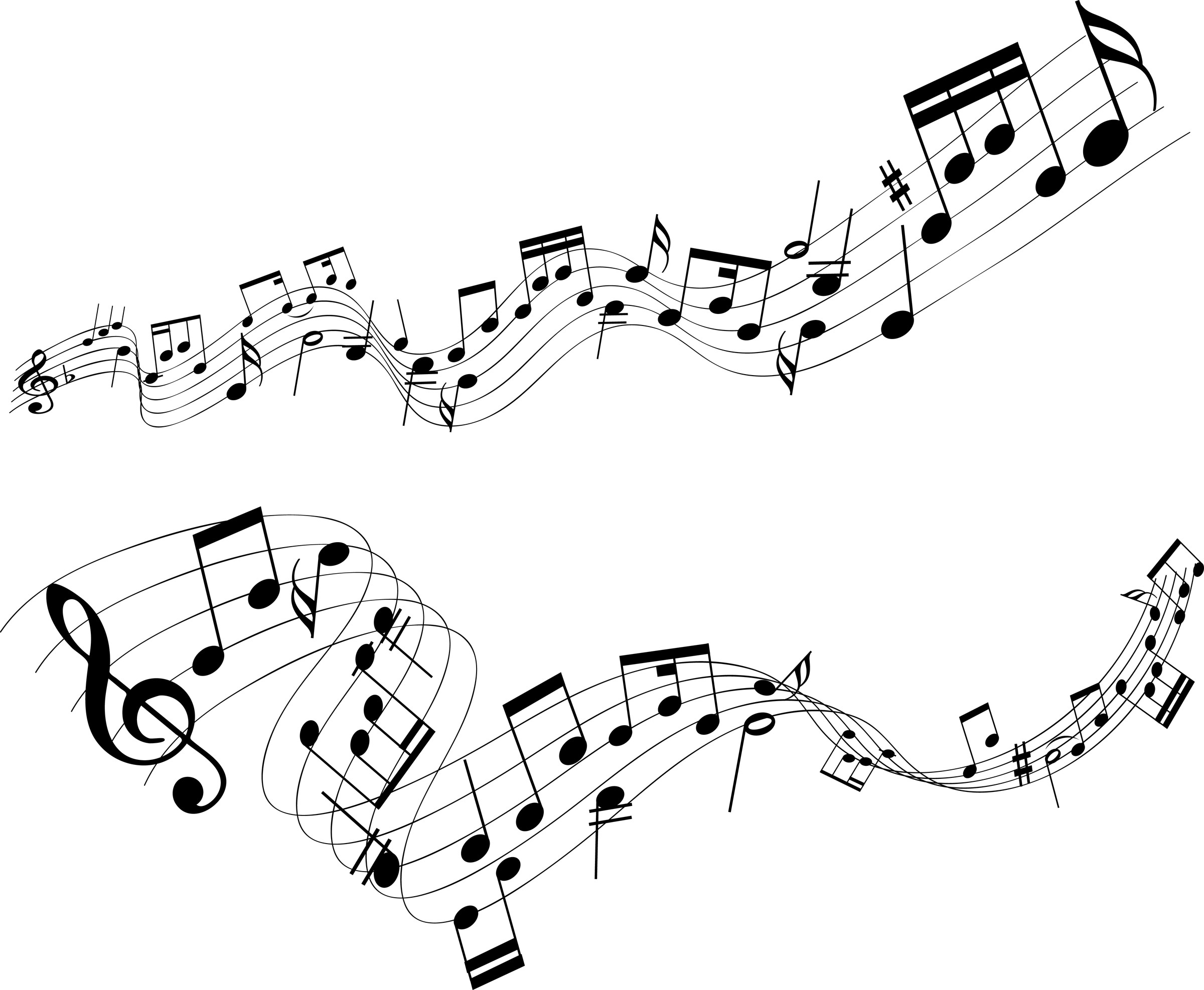 Musical Notes Wallpapers.