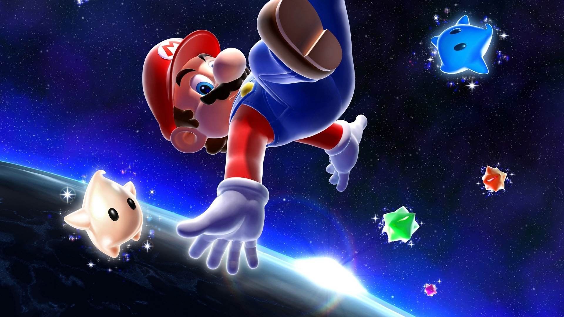 super mario galaxy iPhone Wallpapers Free Download