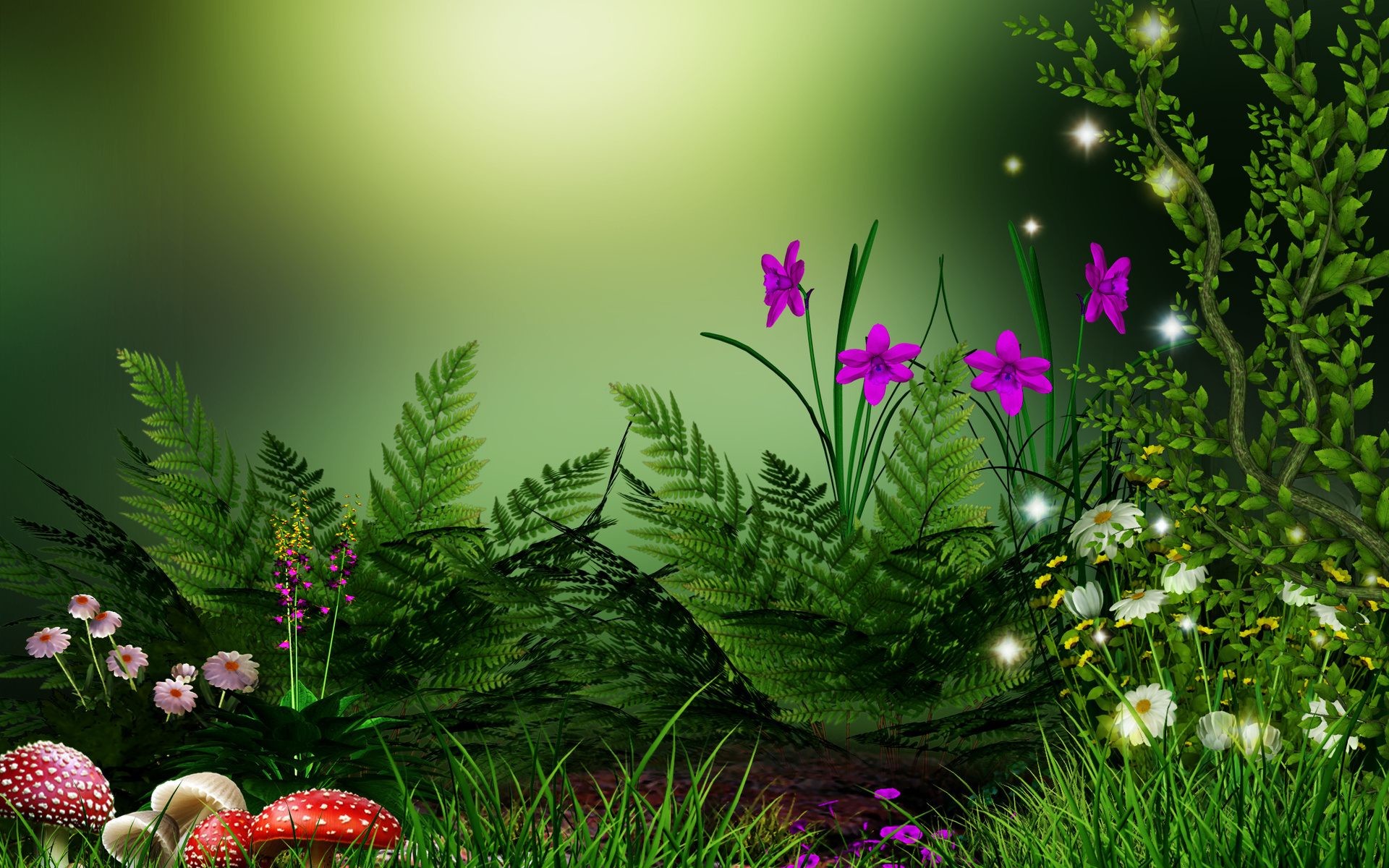 3d nature backgrounds for desktop