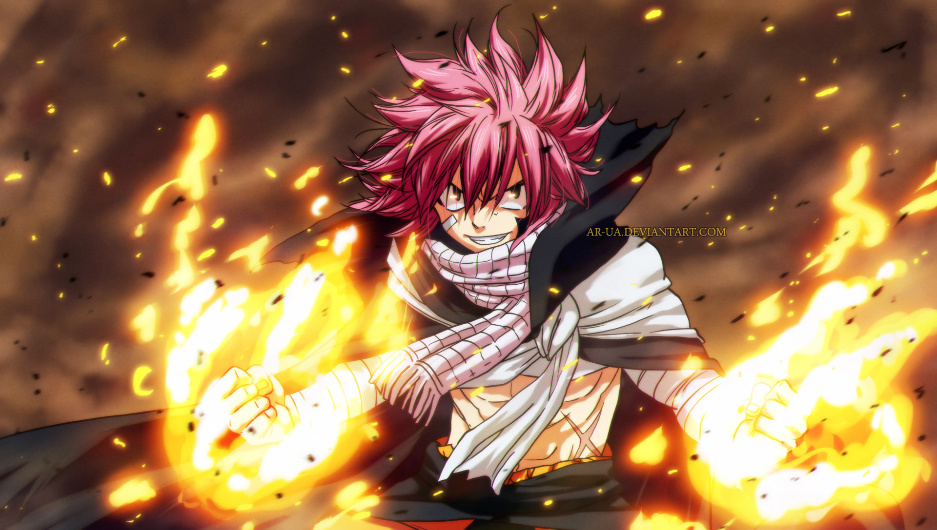 NATSU DRAGNEEL WALLPAPER MADE BY ME   rfairytail