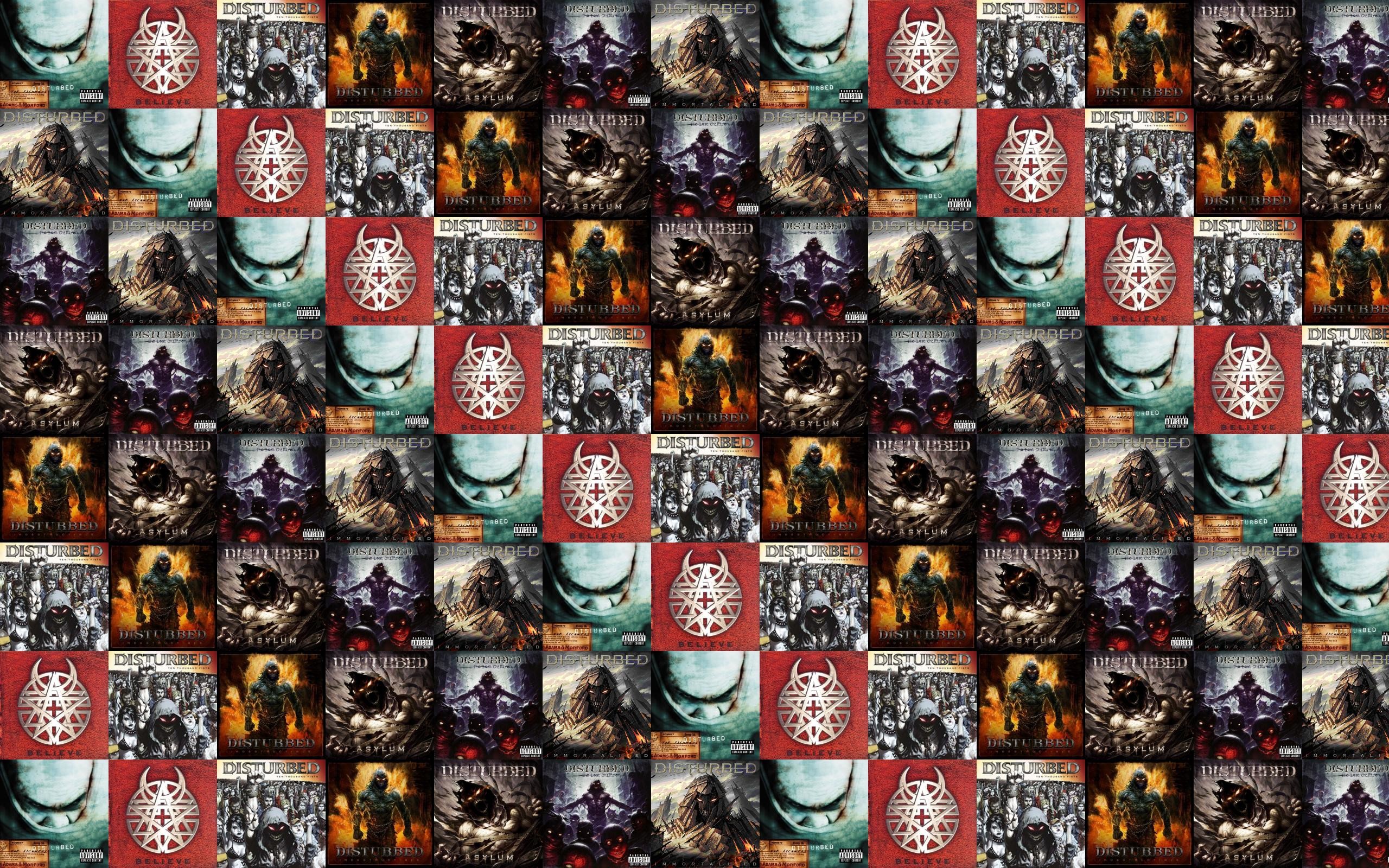 Disturbed The Sickness Believe Ten Thousand Fists Indestructible Wallpaper 2560x1600