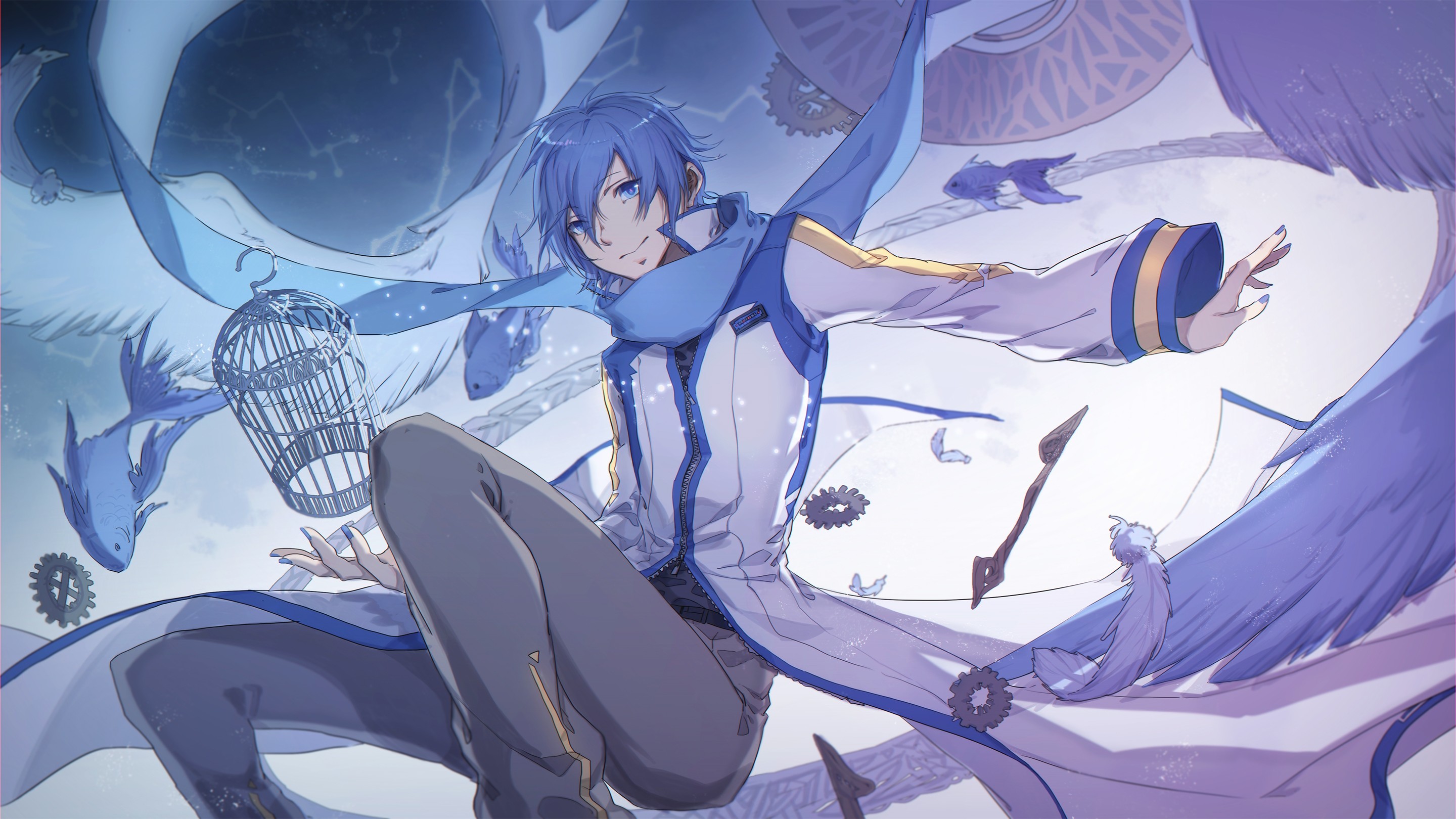 9. Kaito from Vocaloid - wide 1