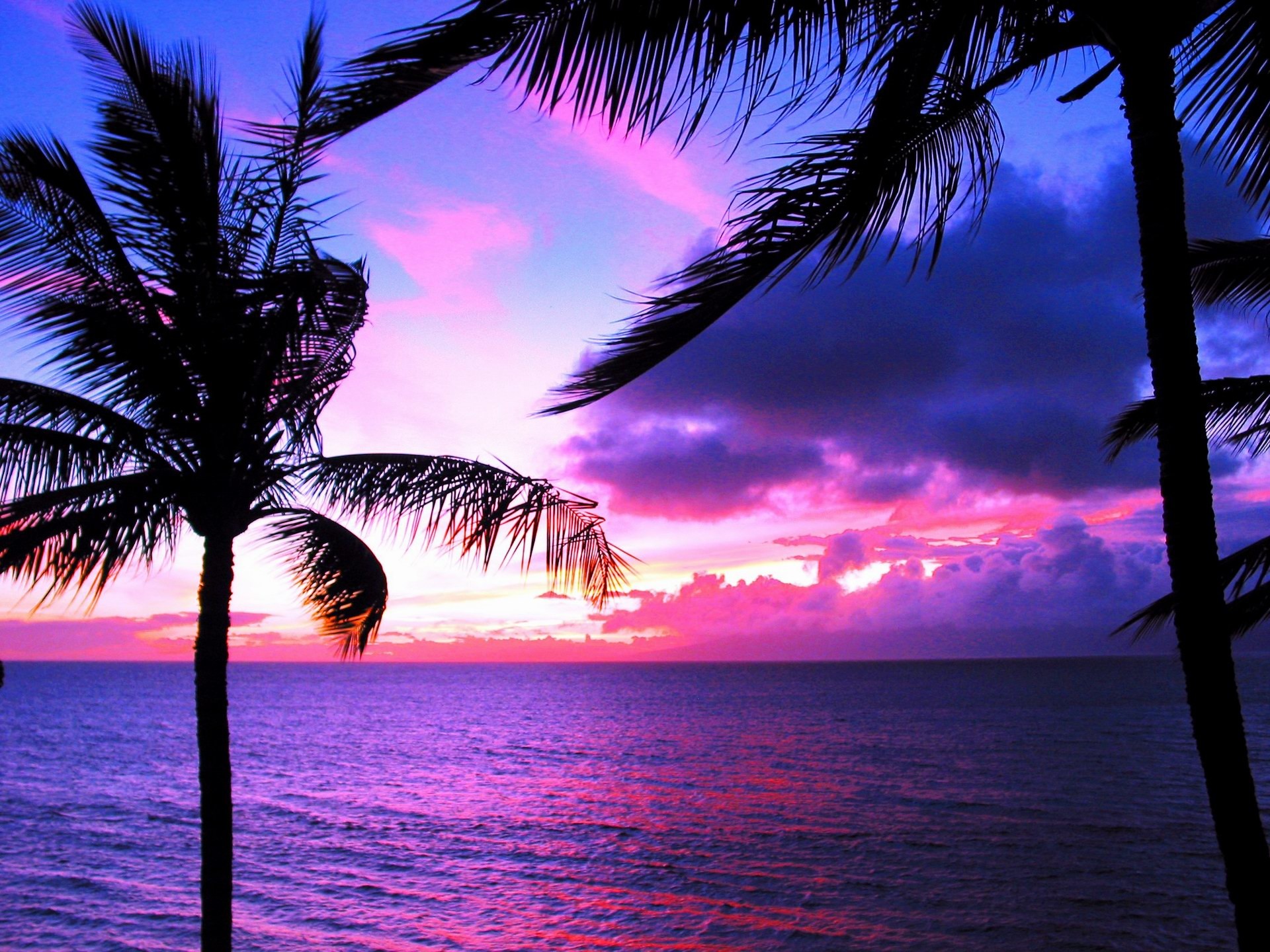Hawaii Sunset Desktop Wallpaper 16294 Full HD Wallpaper Desktop . 1920x1440