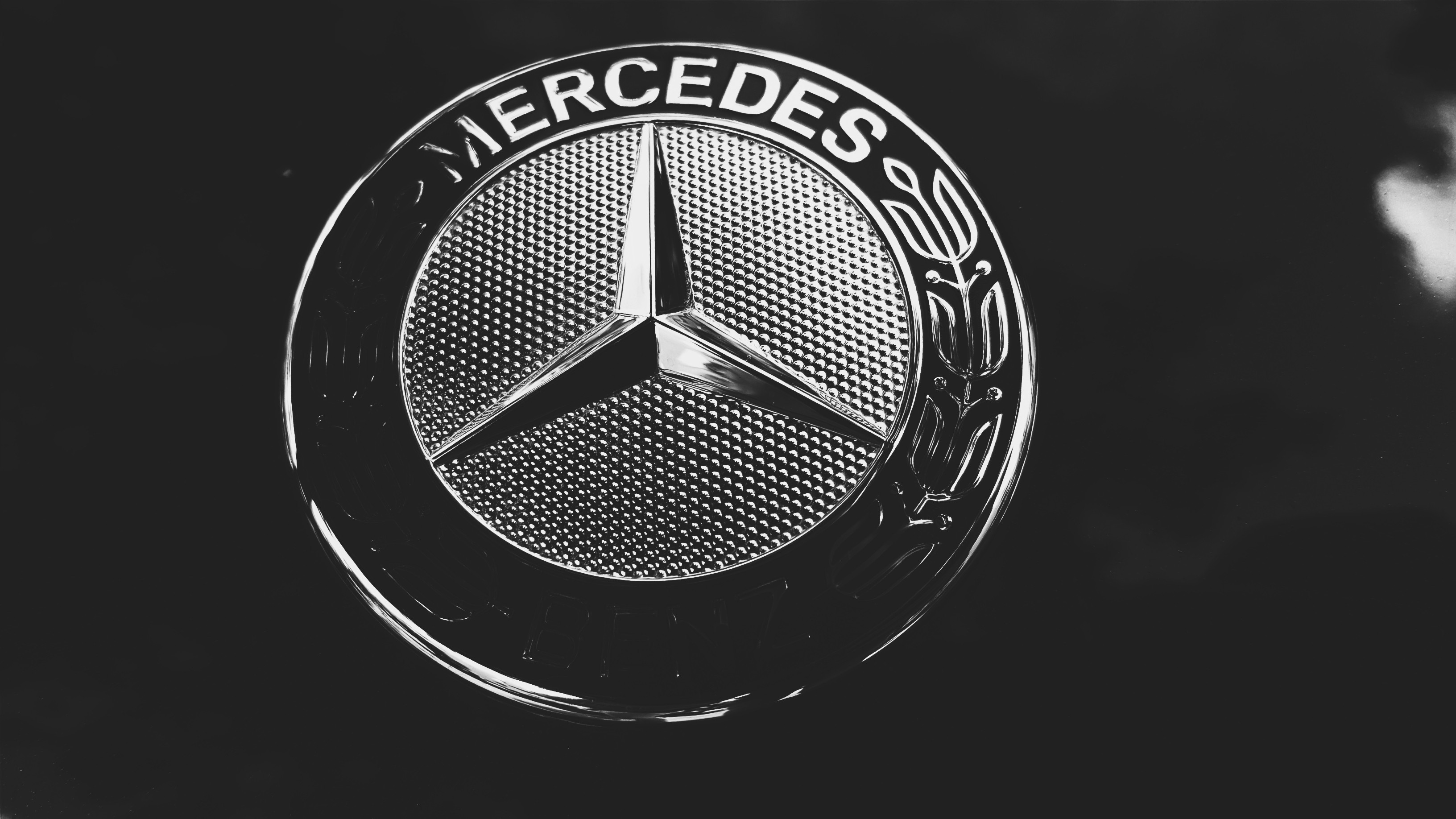 A Mercedes Benz Emblem · Free Stock Photo