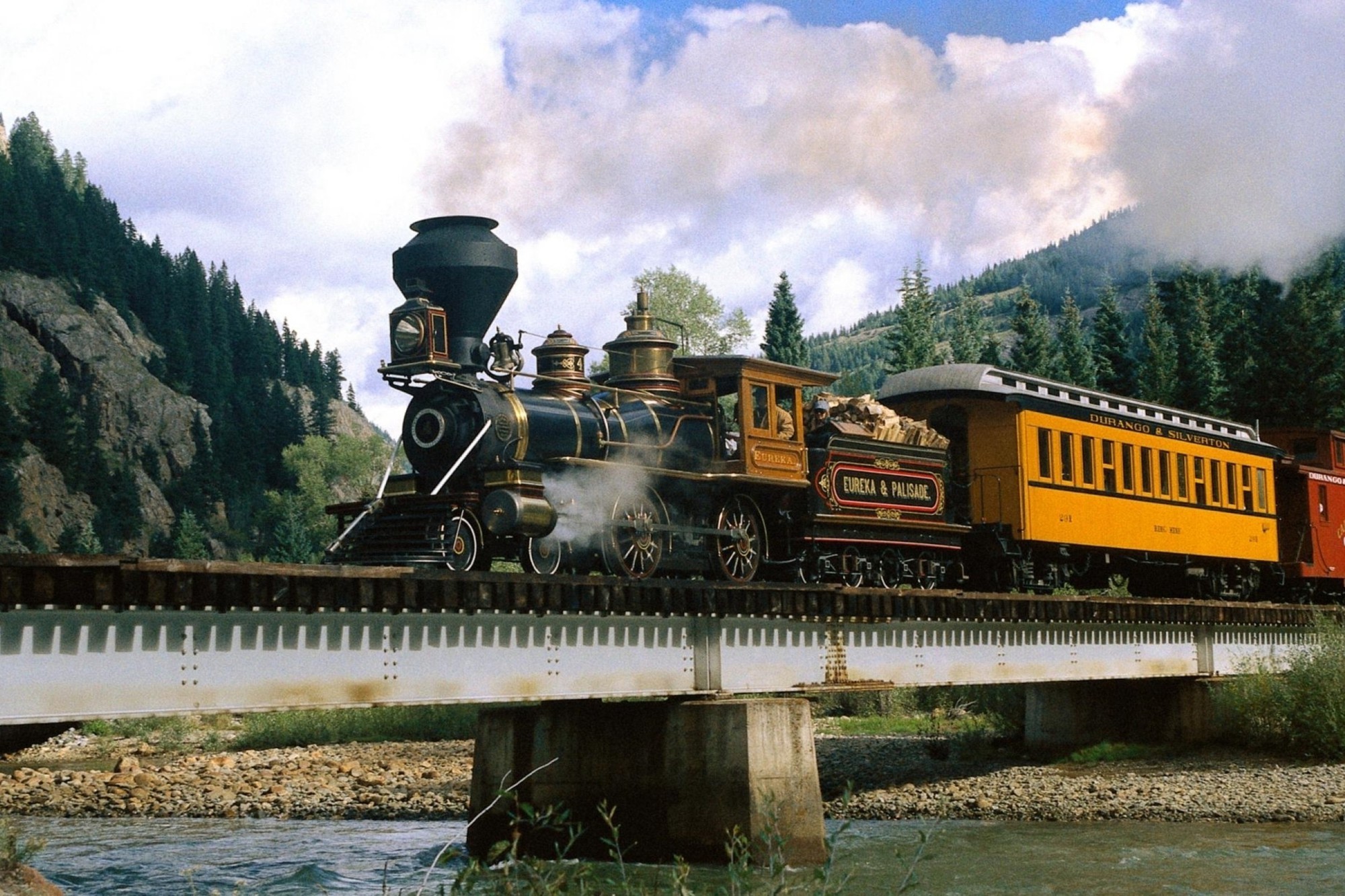 Легендарные поезда. Durango Silverton паровоз. Старинный поезд. Красивый поезд. Железная дорога.