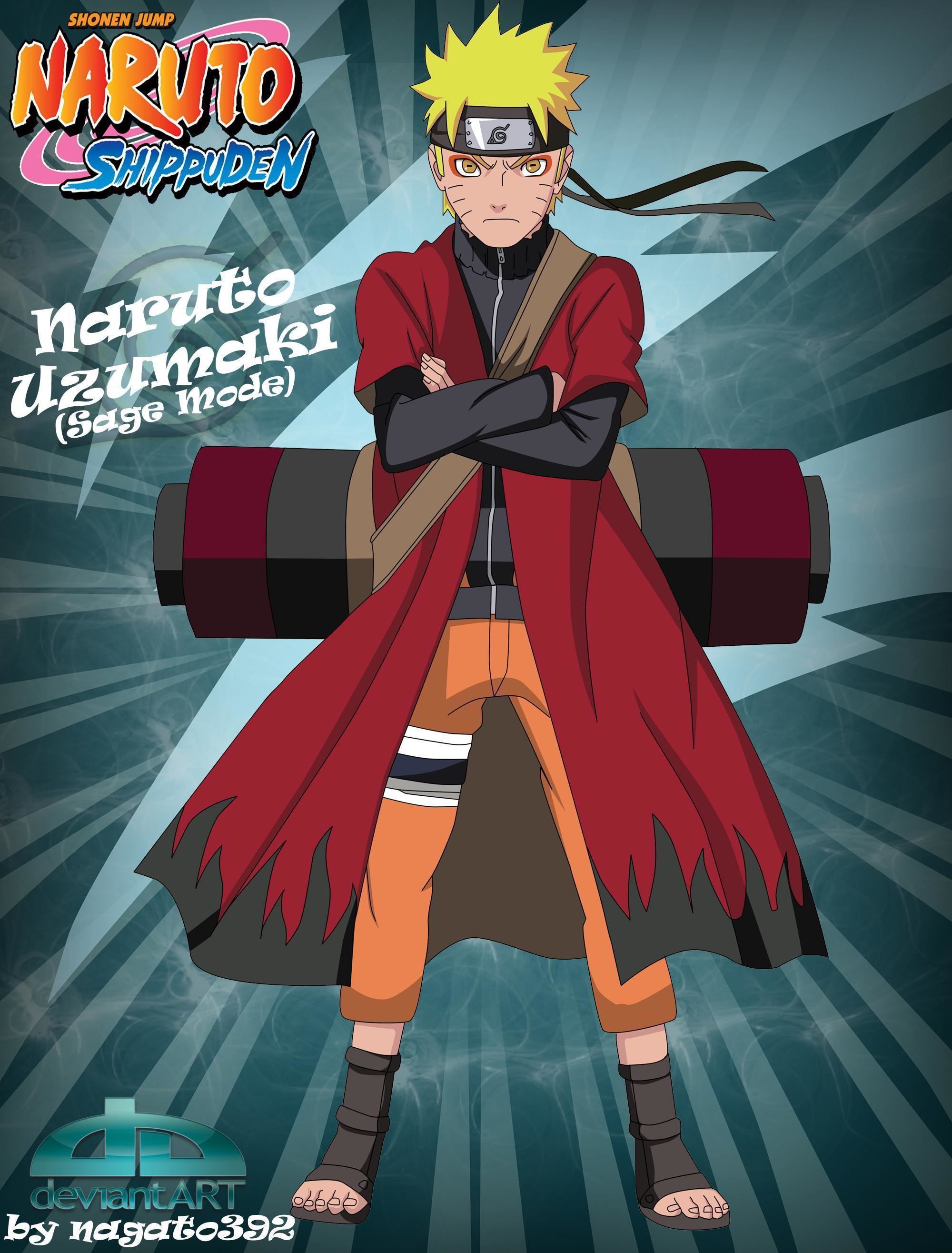 Naruto Kurama Sage Mode Wallpaper - Anime Wallpaper HD