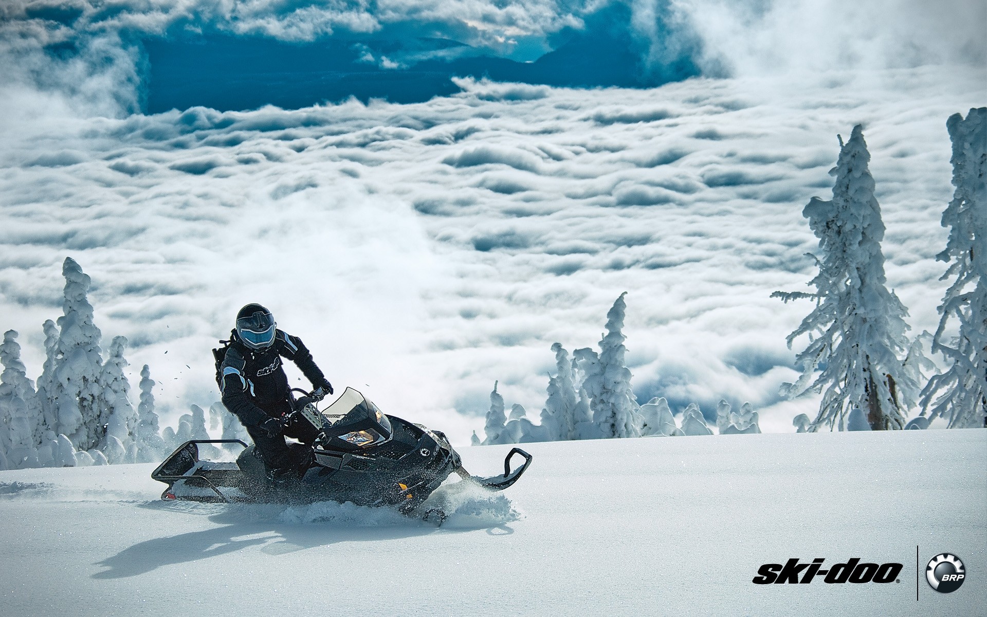 Xtreme Ski Doo Tundra Desktop Wallpaper Winter Sport 1920x1200