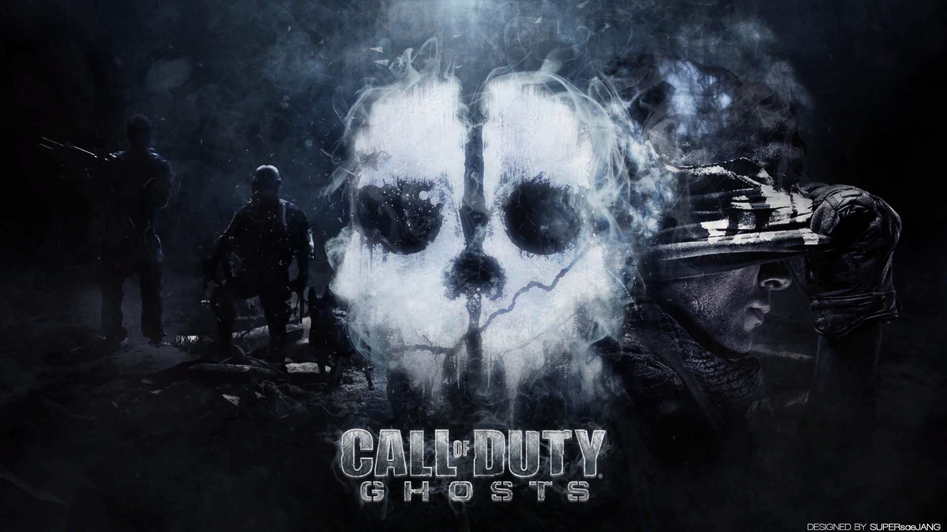 ghost wallpaper ps3 1920x1080