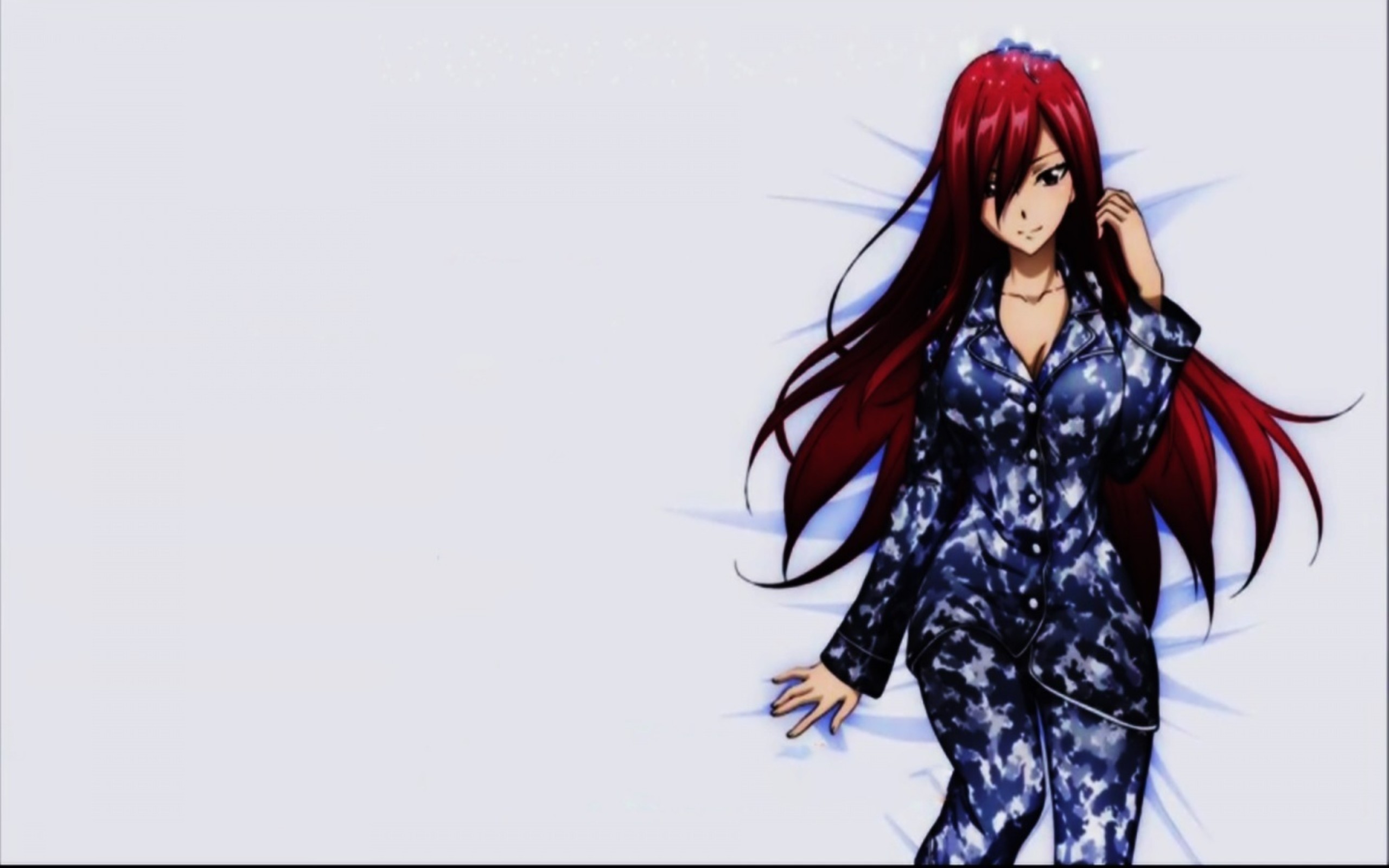 Erza Cute Awesome Anime Wallpaper 2560x1600