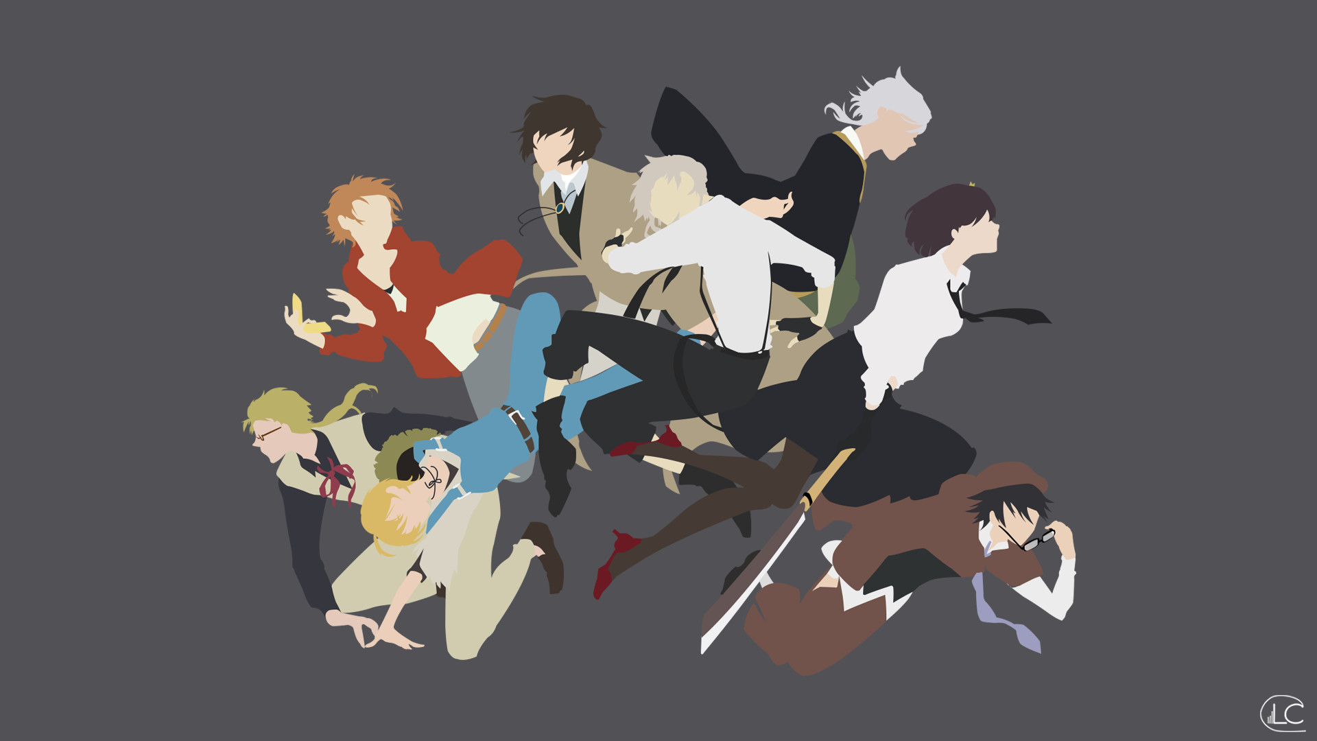 Bungo Stray Dogs Aesthetic Wallpaper
