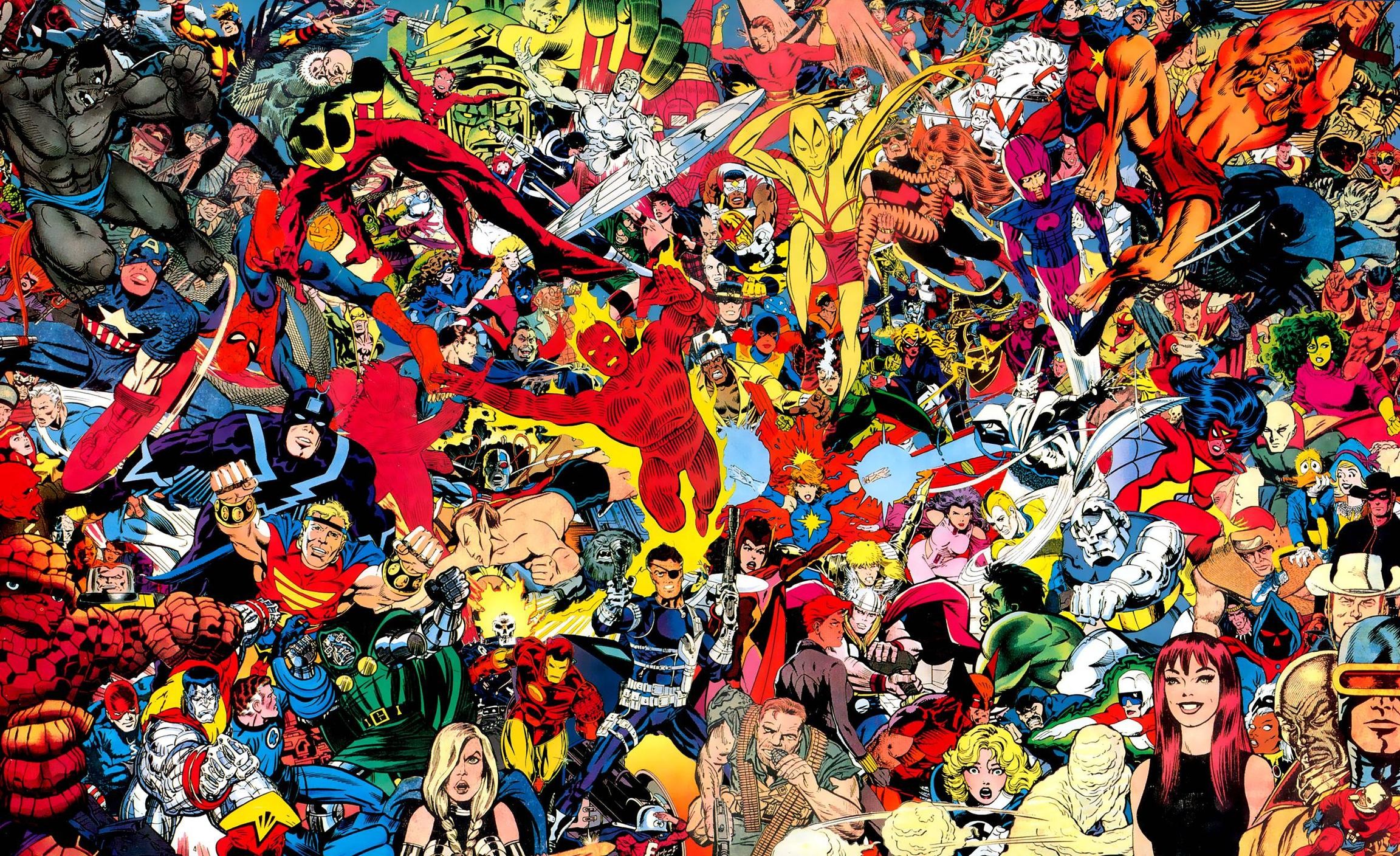 Classic Marvel Comics Wallpaper images 2304x1408